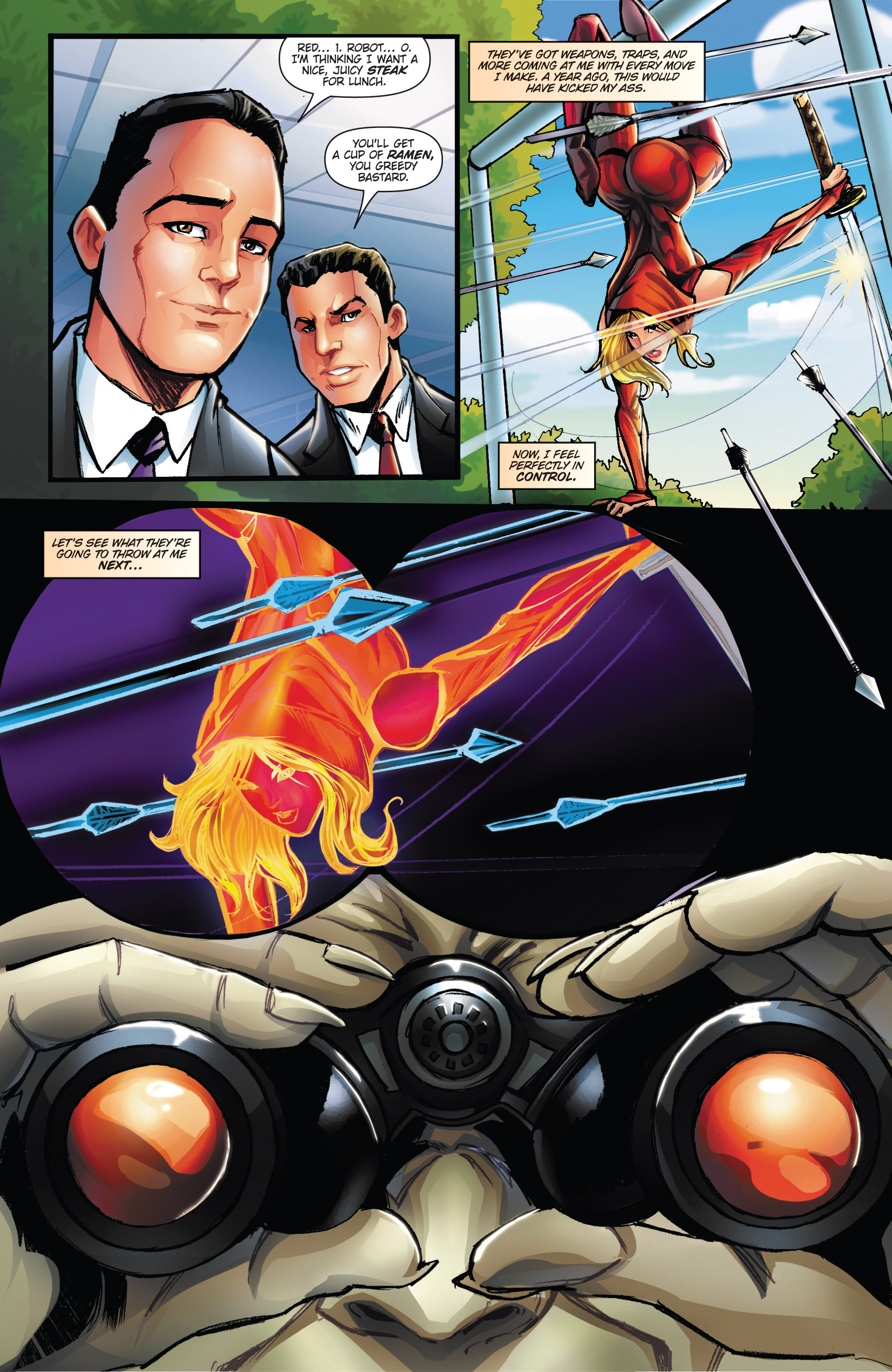 Read online Grimm Fairy Tales presents Code Red comic -  Issue # TPB - 19