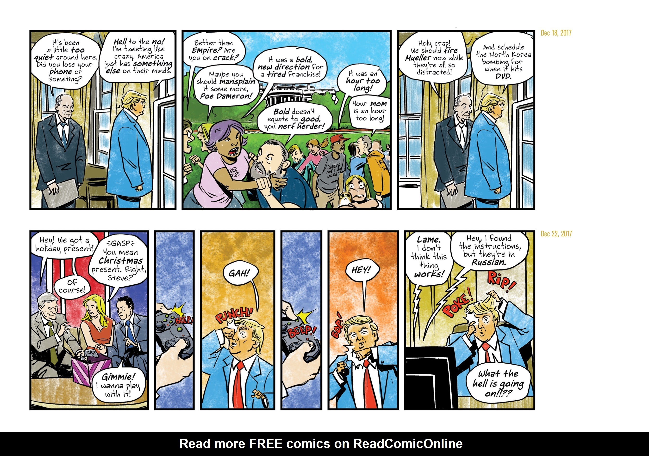 Read online Lil' Donnie: Executive Privilege comic -  Issue # TPB - 65