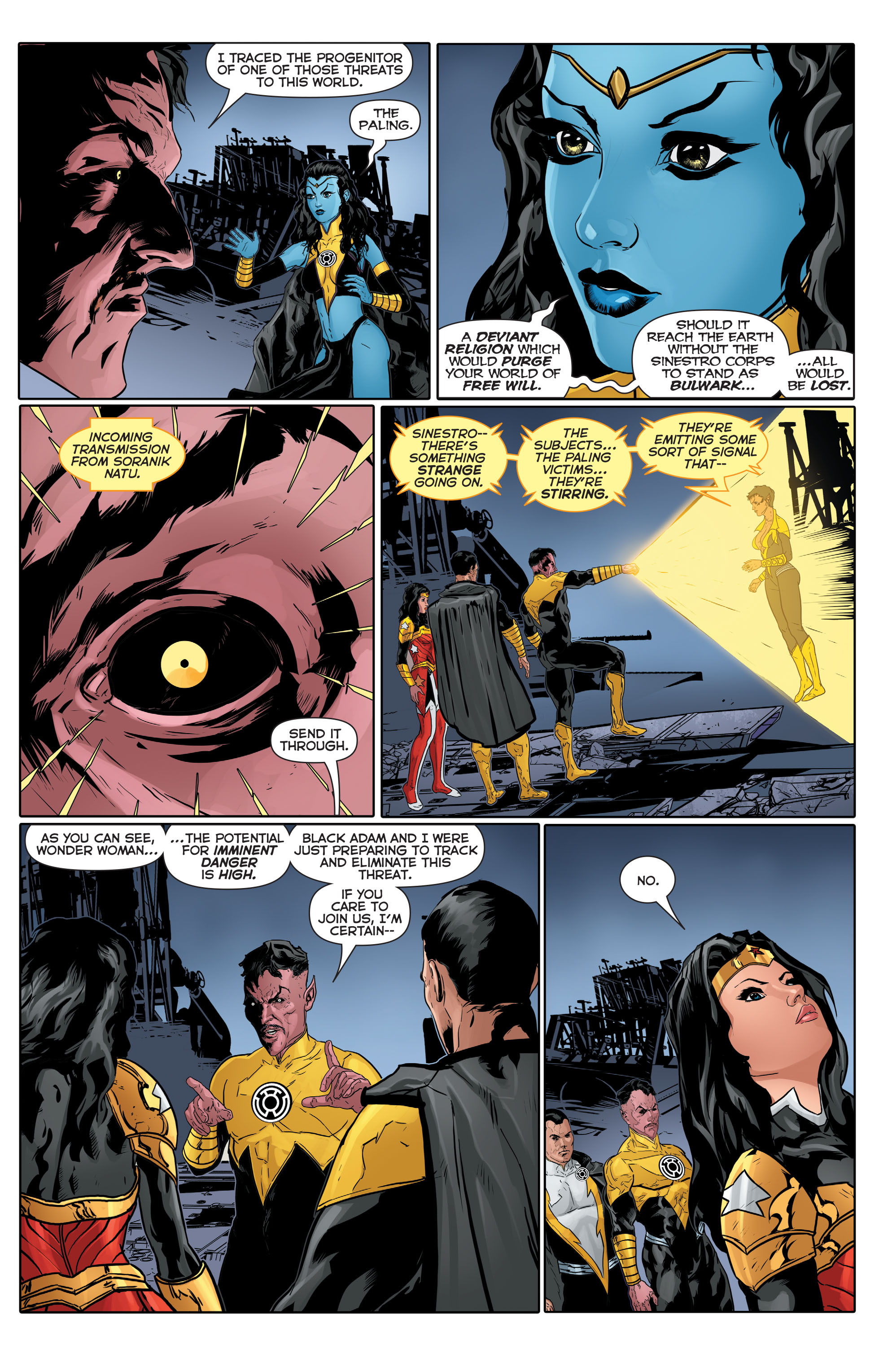 Read online Sinestro comic -  Issue #17 - 20