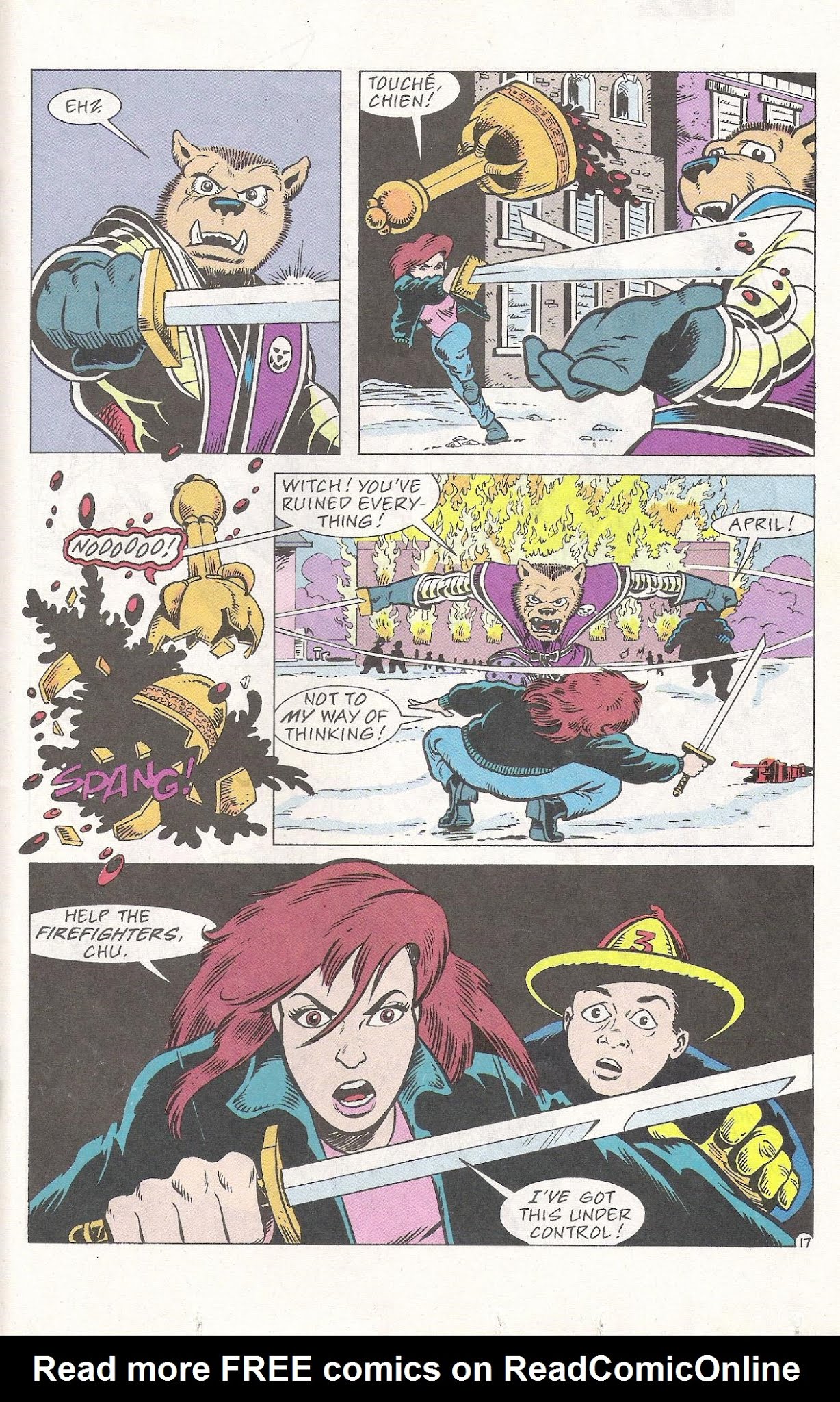 Read online Teenage Mutant Ninja Turtles Presents: April O'Neil comic -  Issue #3 - 19