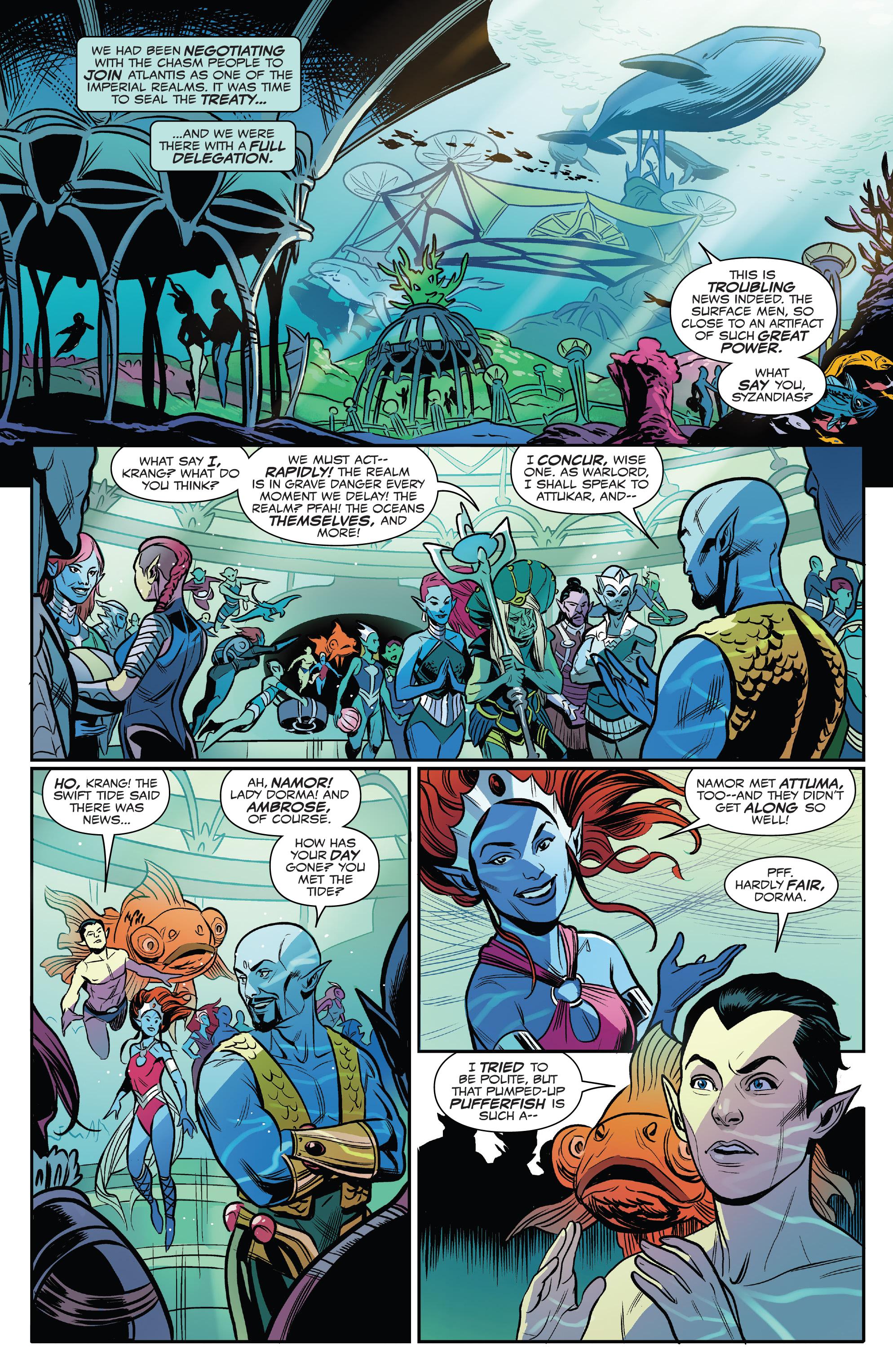 Read online King In Black: Namor comic -  Issue #1 - 9