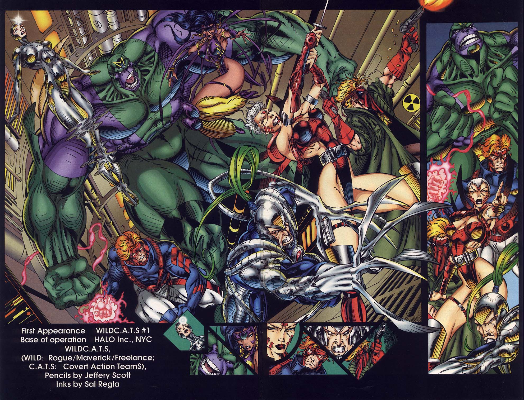 Read online WildC.A.T.s Sourcebook comic -  Issue #1 - 22