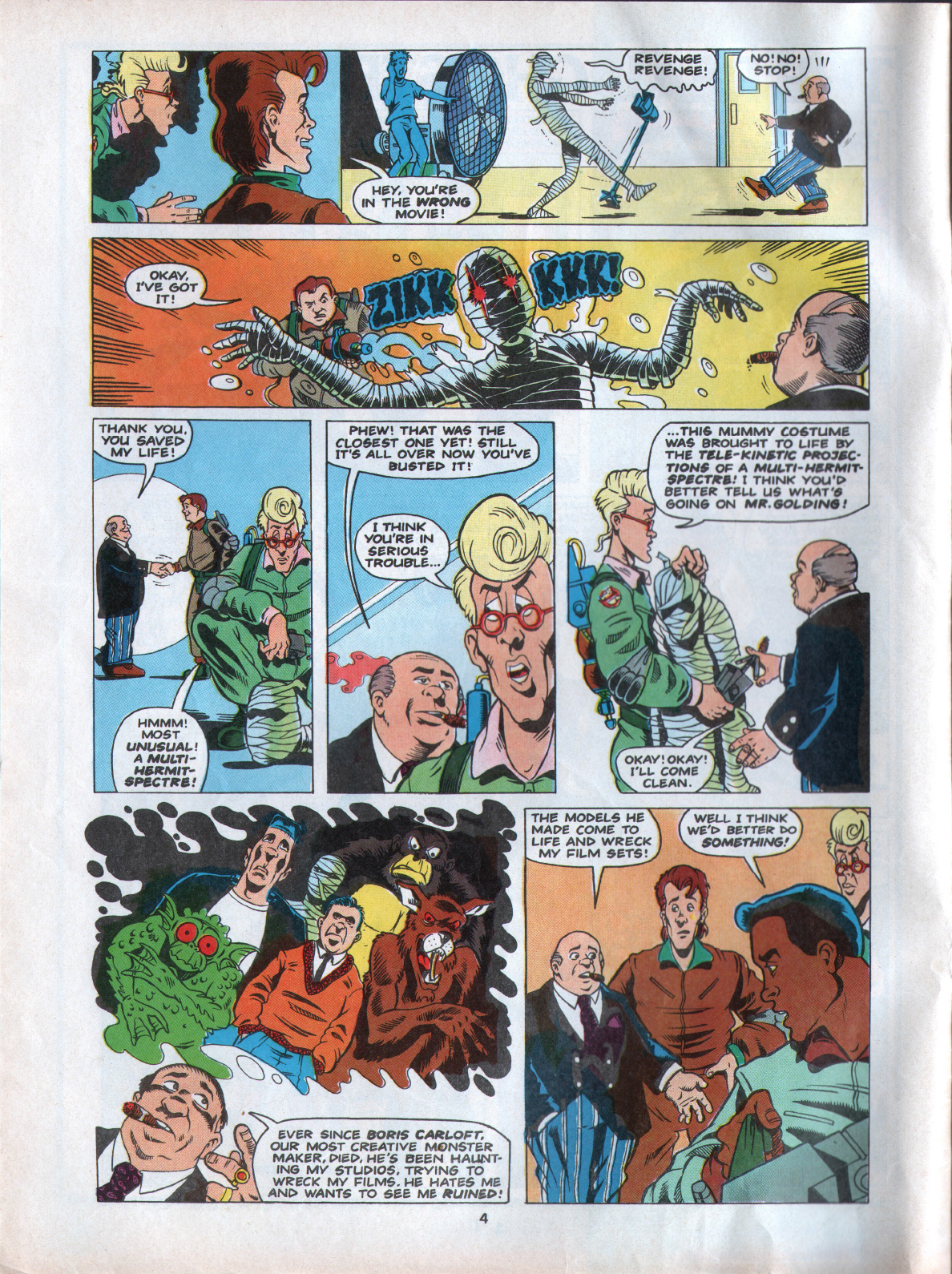 Read online The Real Ghostbusters comic -  Issue #42 - 4