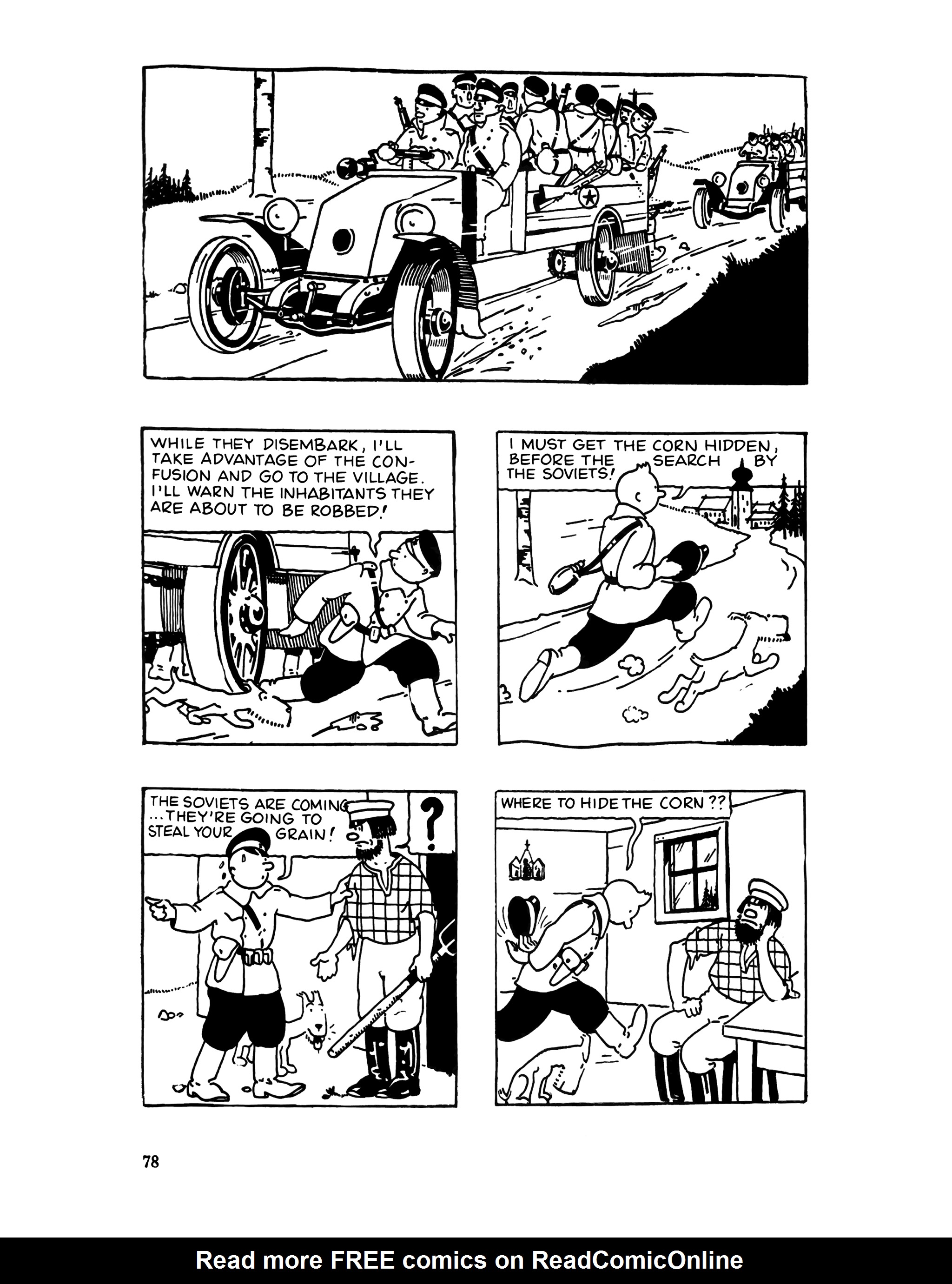 Read online The Adventures of Tintin comic -  Issue #1 - 82