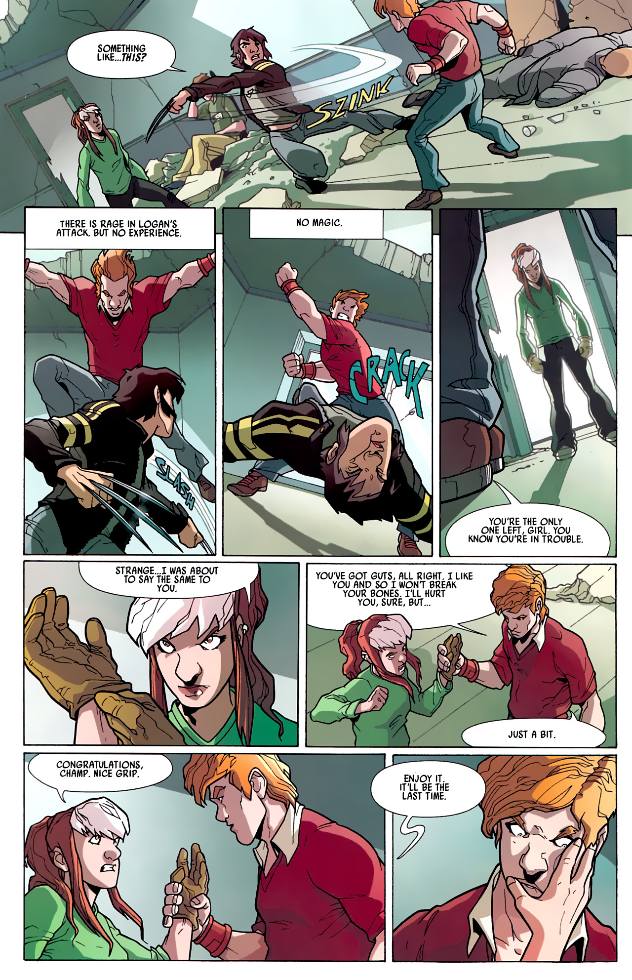 Read online X-Campus comic -  Issue #2 - 44