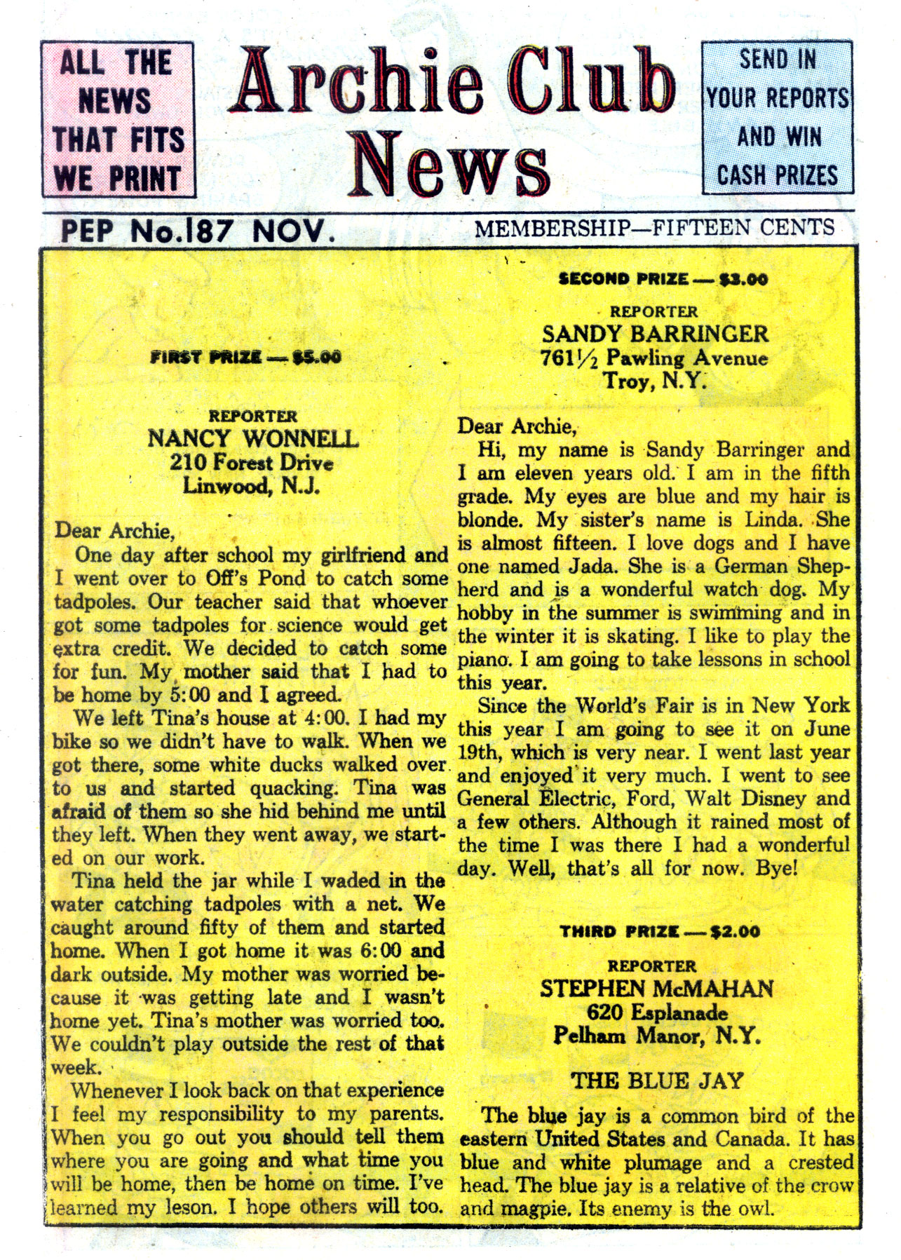 Read online Pep Comics comic -  Issue #187 - 26