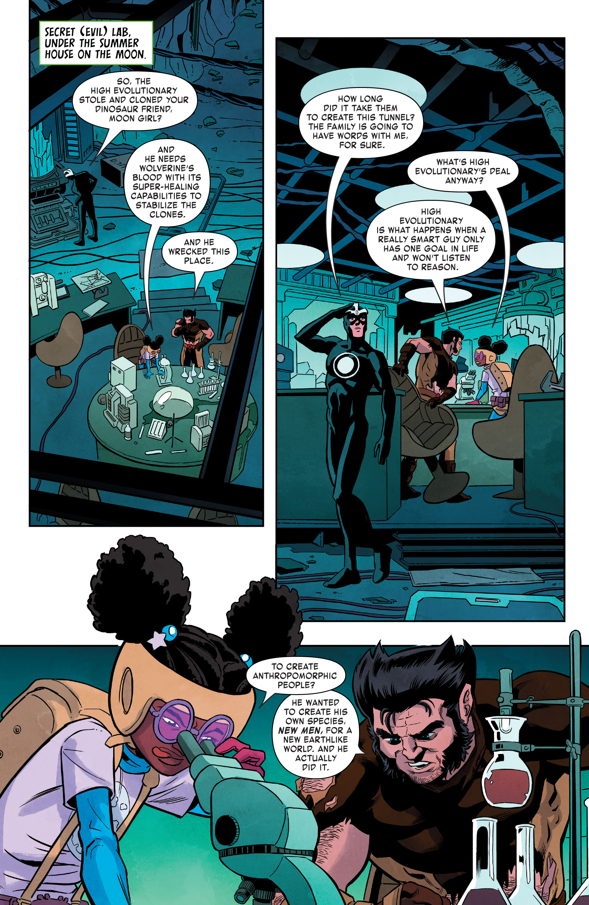 Read online X-Men & Moon Girl comic -  Issue #1 - 3