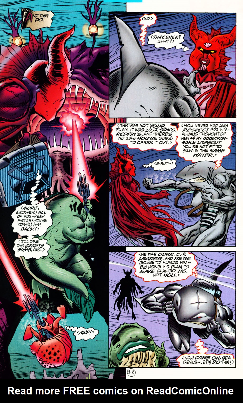 Read online Tangent Comics/ Sea Devils comic -  Issue # Full - 40