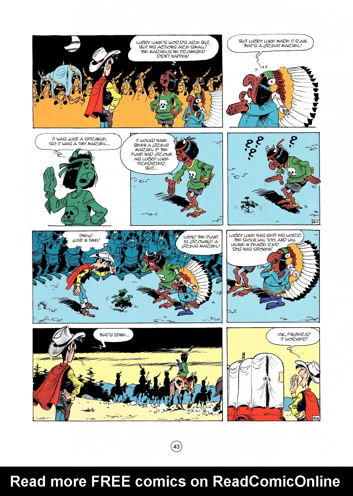 Read online A Lucky Luke Adventure comic -  Issue #37 - 43