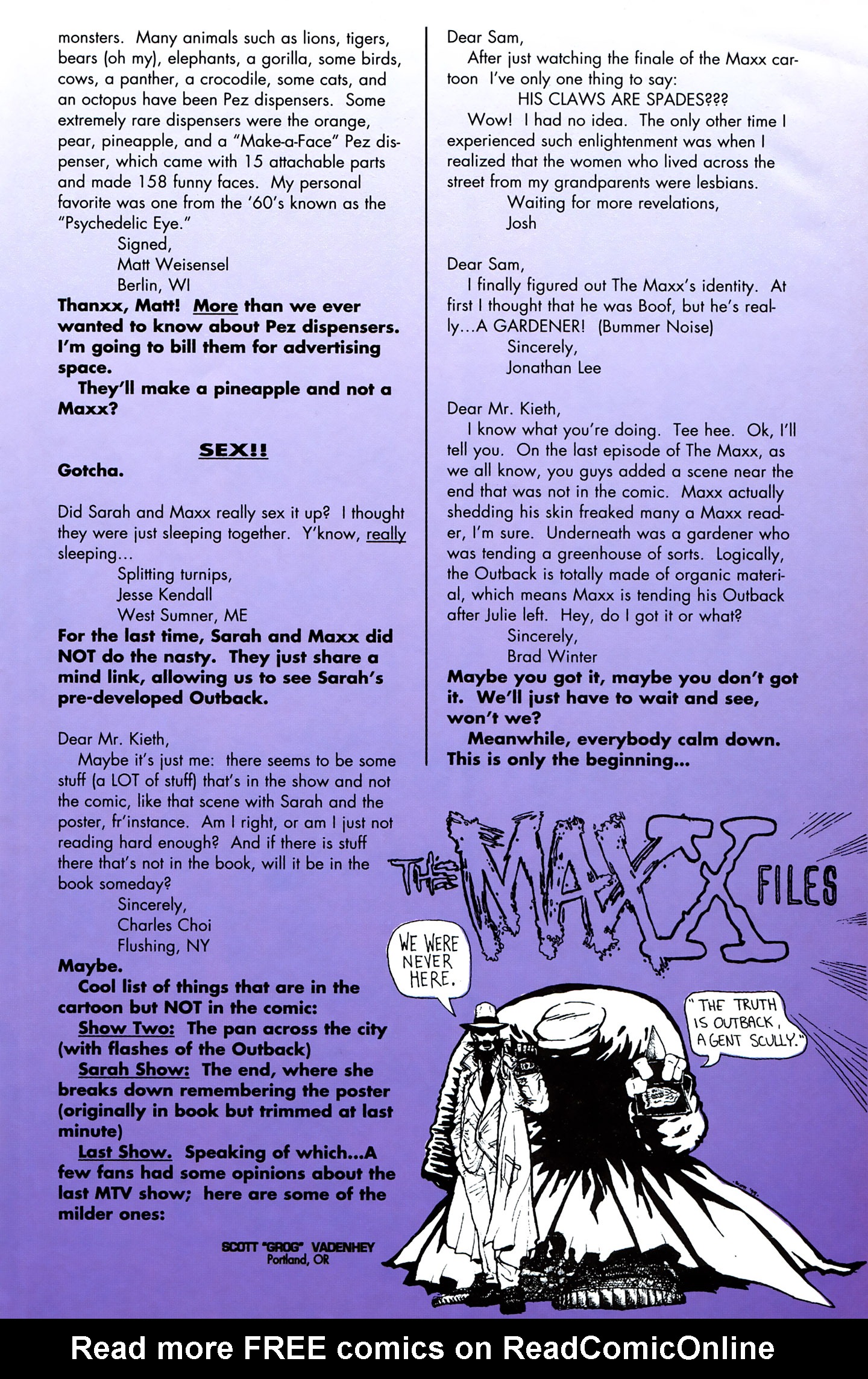 Read online The Maxx (1993) comic -  Issue #18 - 28