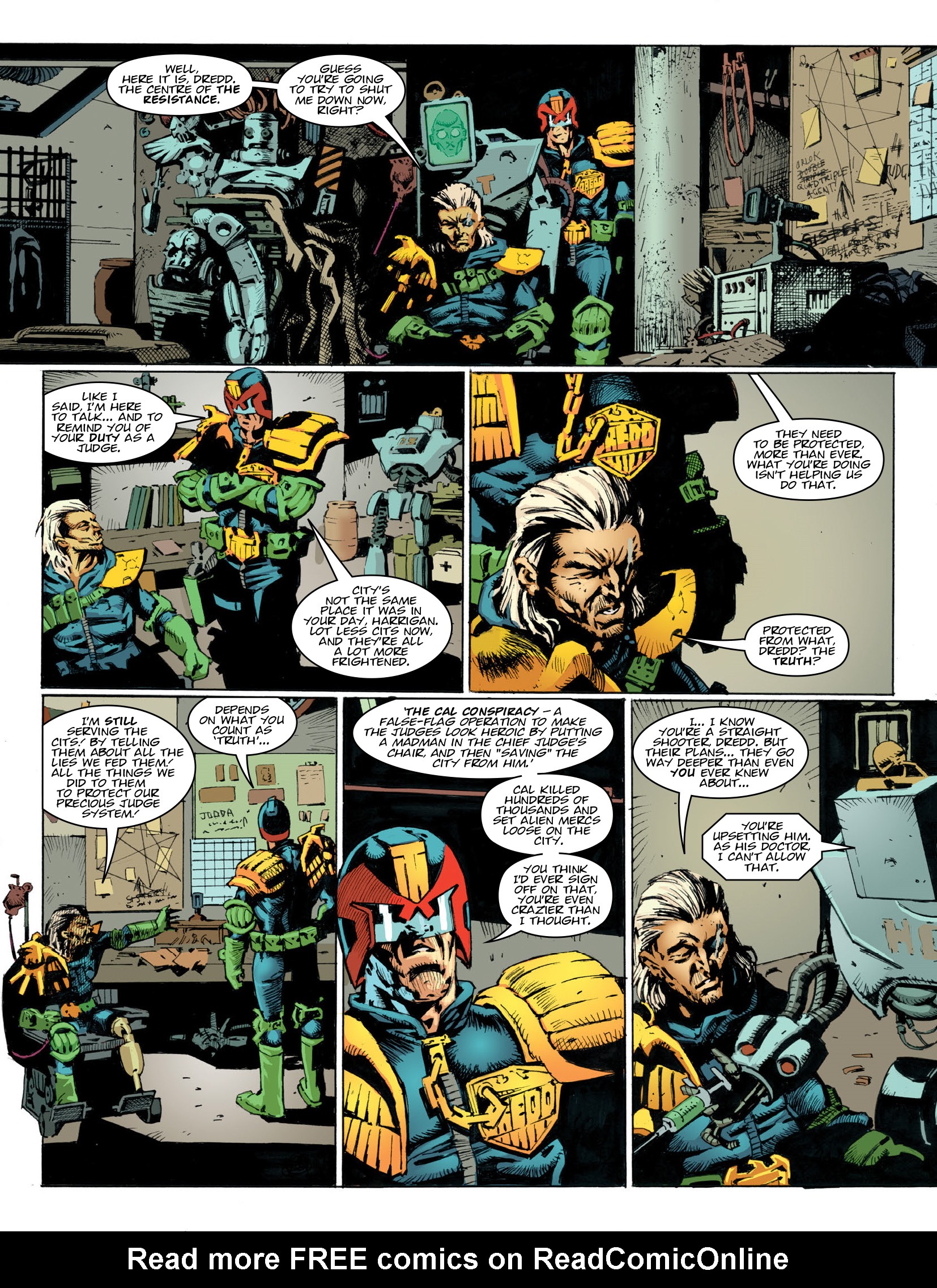 Read online Judge Dredd Megazine (Vol. 5) comic -  Issue #407 - 12