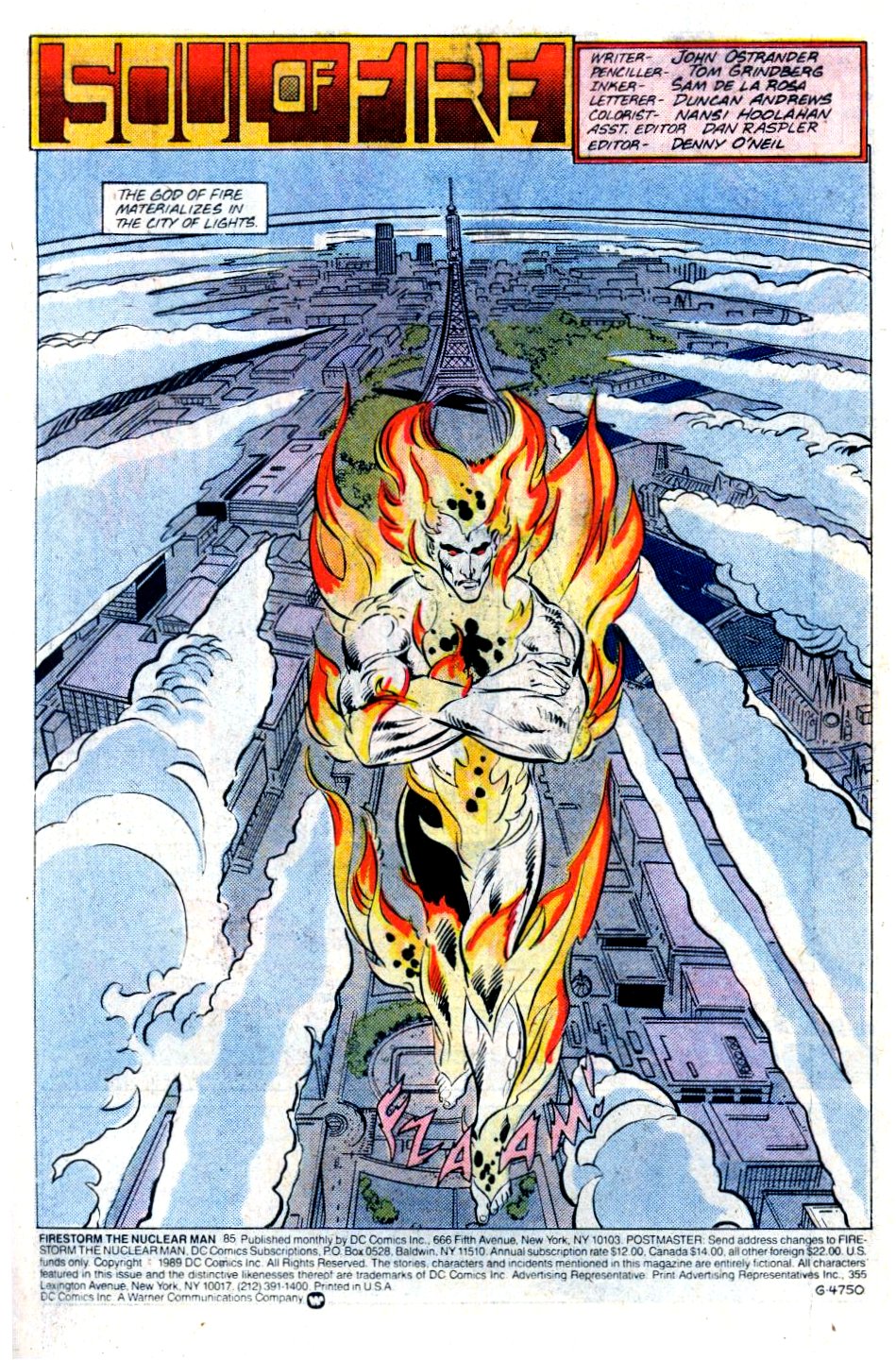 Read online Firestorm, the Nuclear Man comic -  Issue #85 - 2