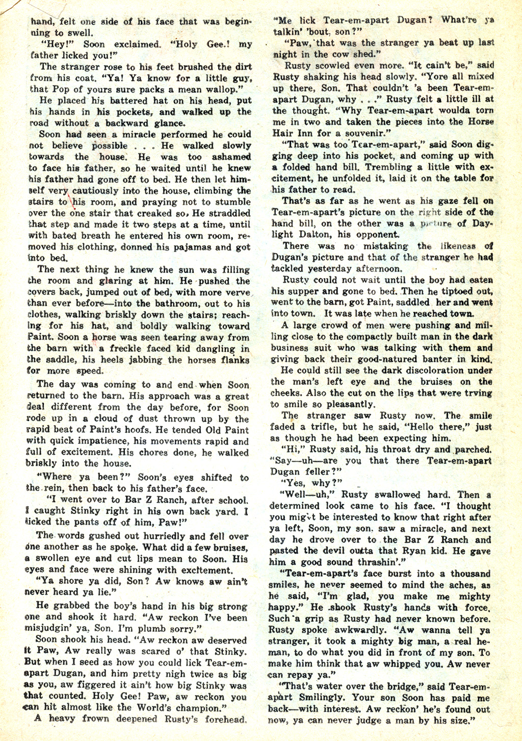 Read online Cowboy Western Comics (1948) comic -  Issue #19 - 19