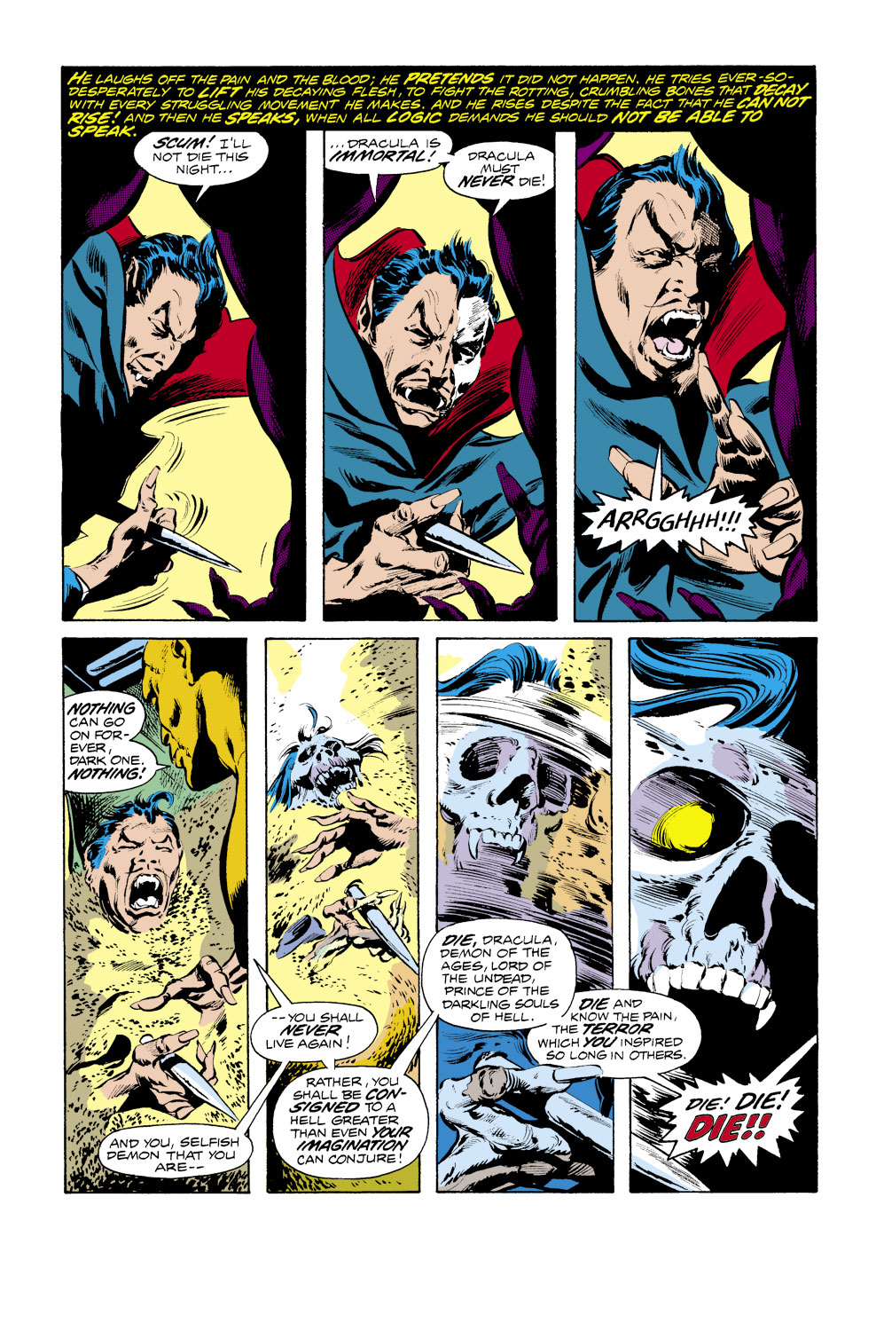 Read online Tomb of Dracula (1972) comic -  Issue #40 - 3