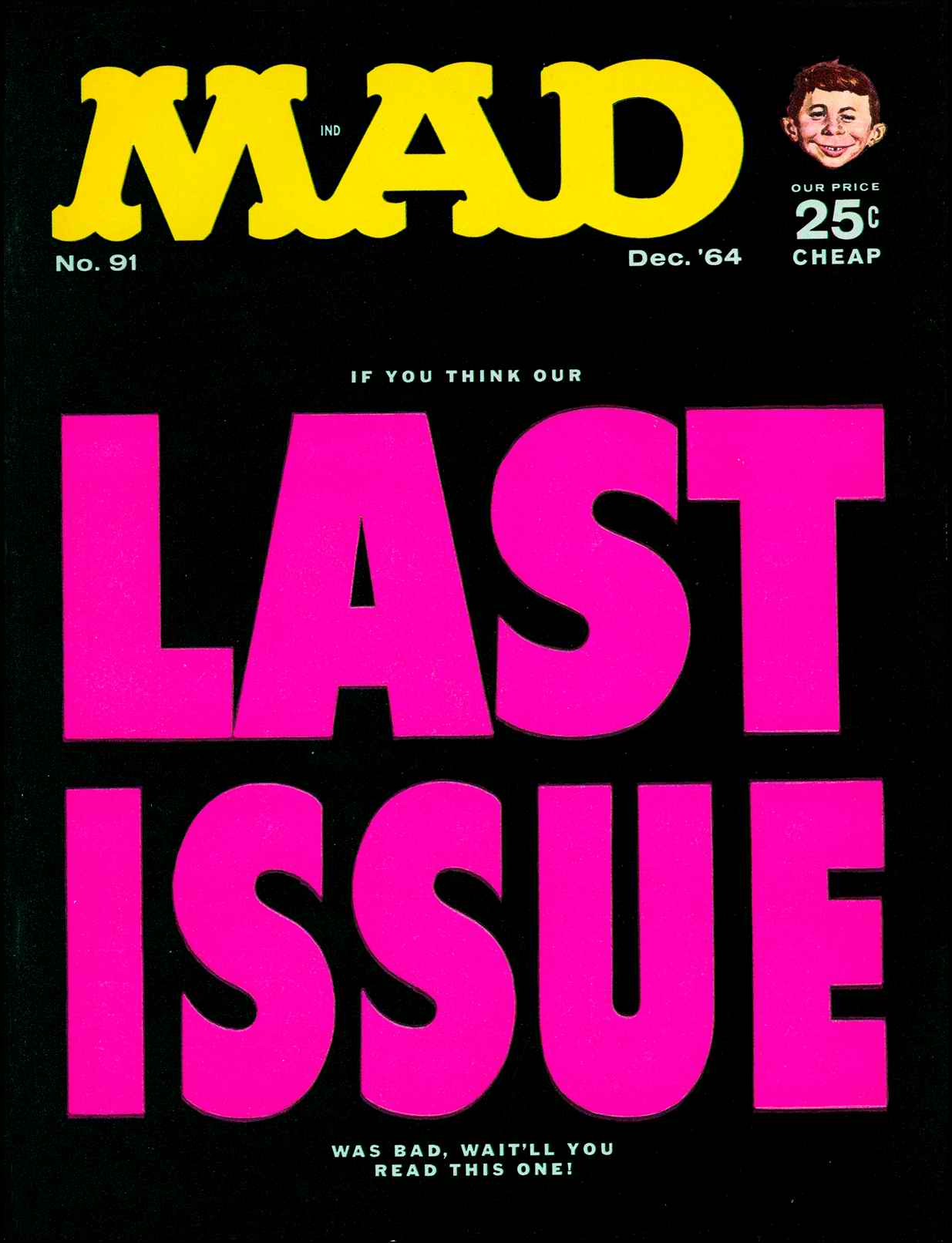 Read online MAD comic -  Issue #91 - 1