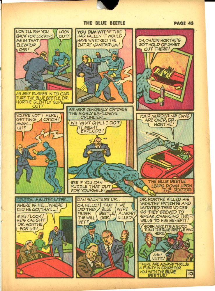 Read online The Blue Beetle comic -  Issue #9 - 44