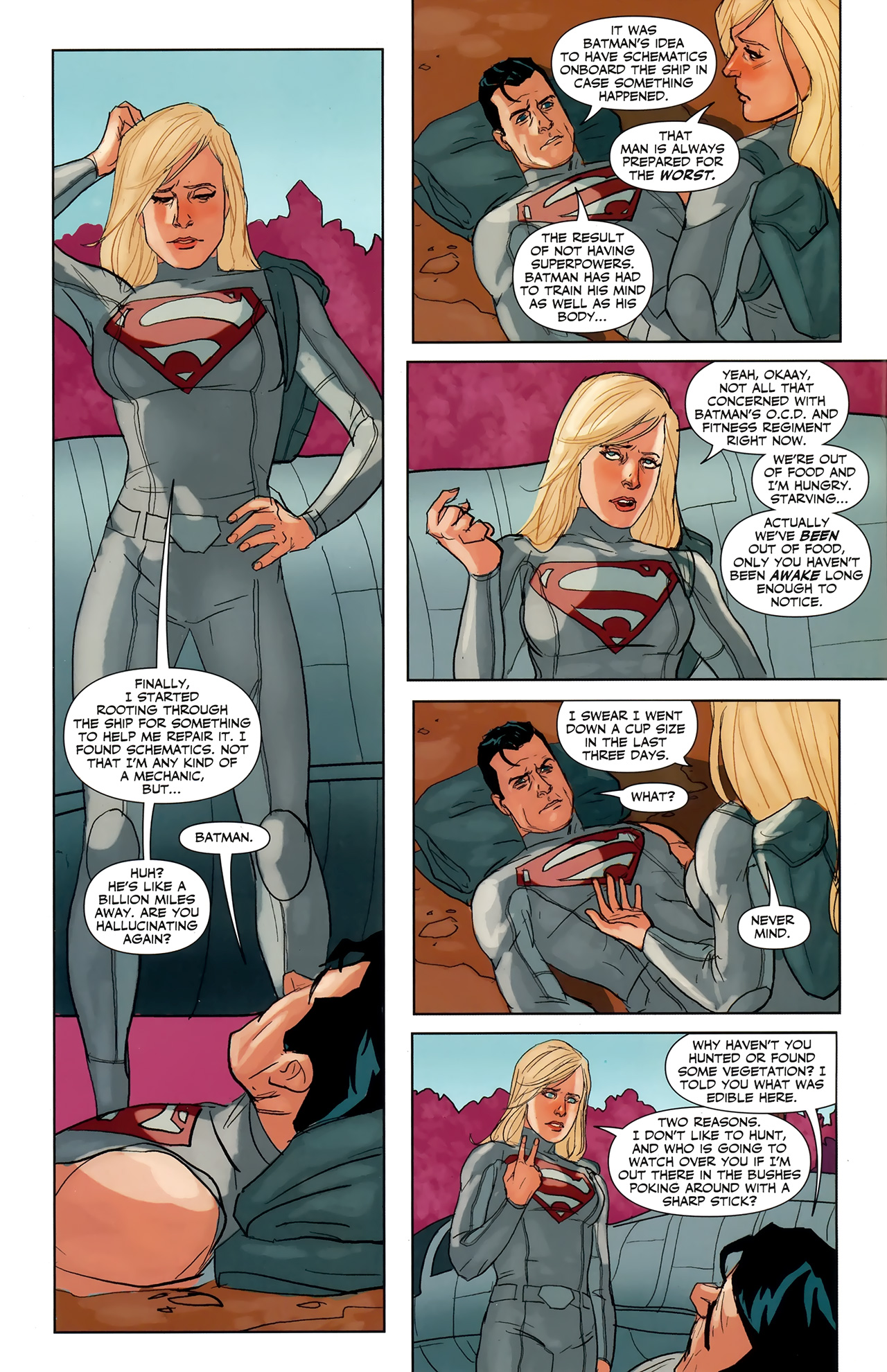 Read online Superman/Supergirl: Maelstrom comic -  Issue #4 - 5