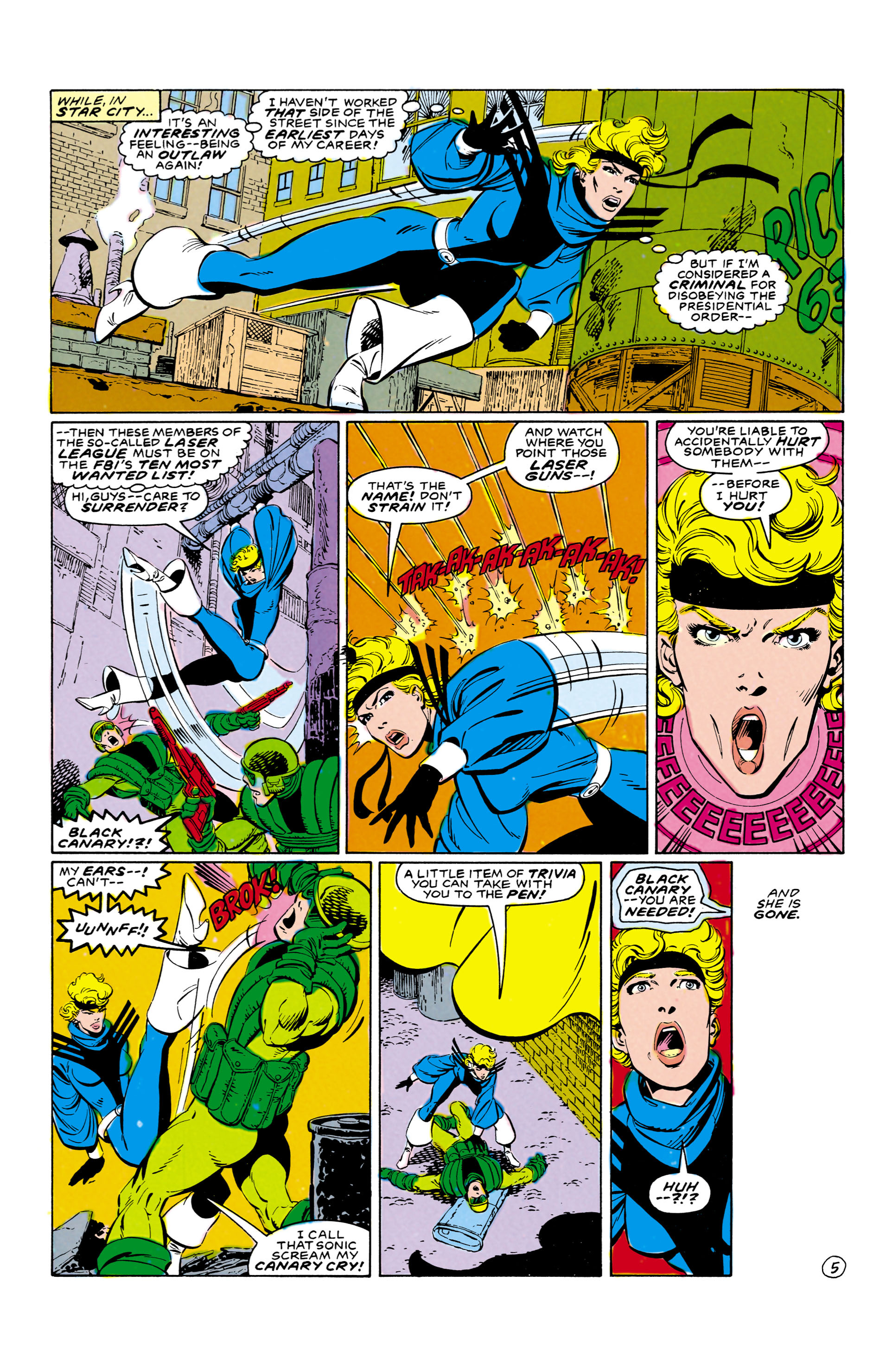Read online Legends comic -  Issue #5 - 6