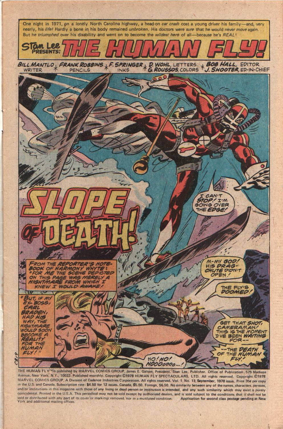 Read online The Human Fly comic -  Issue #13 - 2