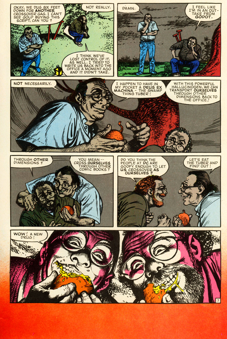 Read online Wasteland (1987) comic -  Issue #5 - 27
