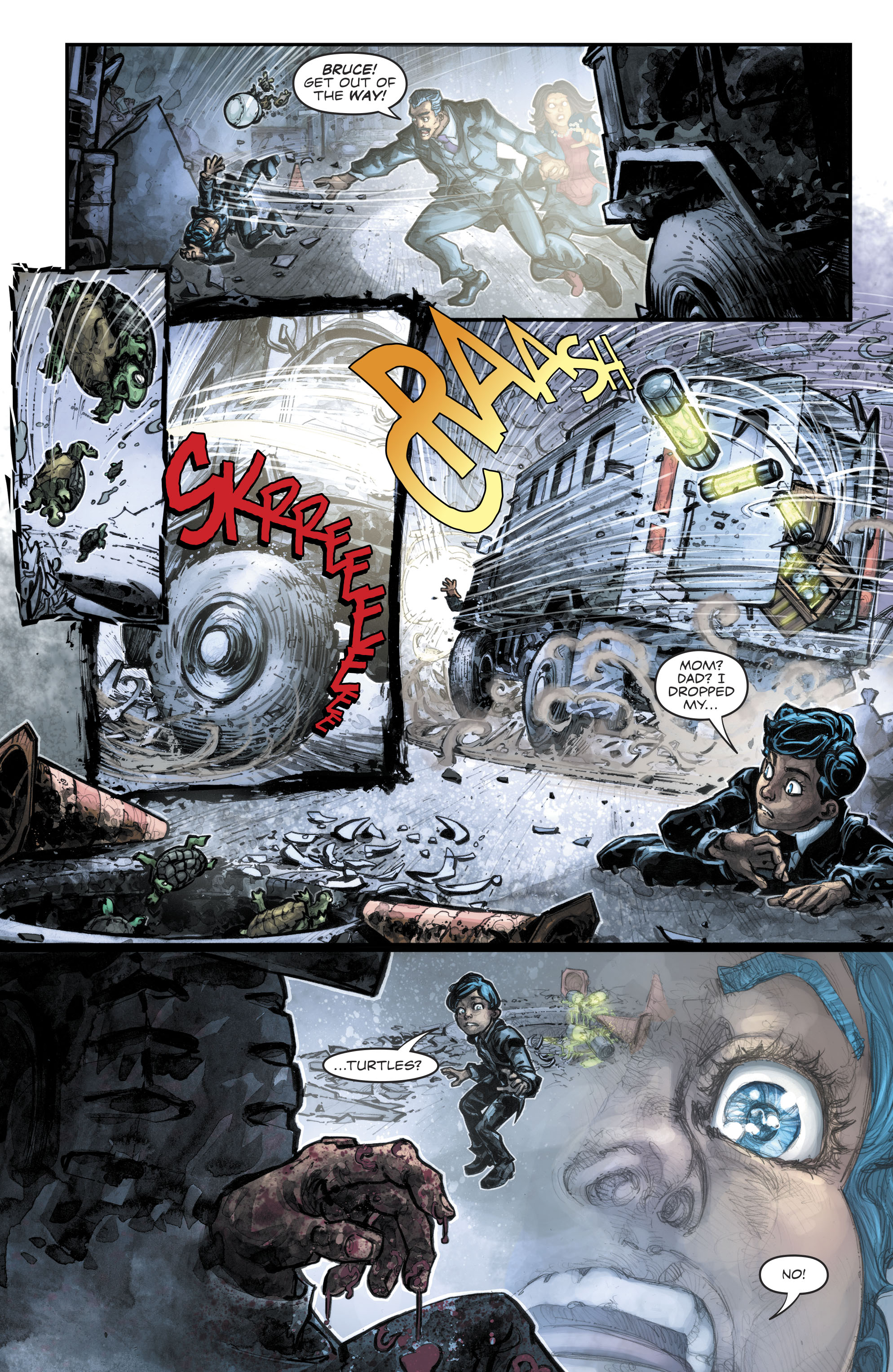 Read online Batman/Teenage Mutant Ninja Turtles III comic -  Issue #3 - 6