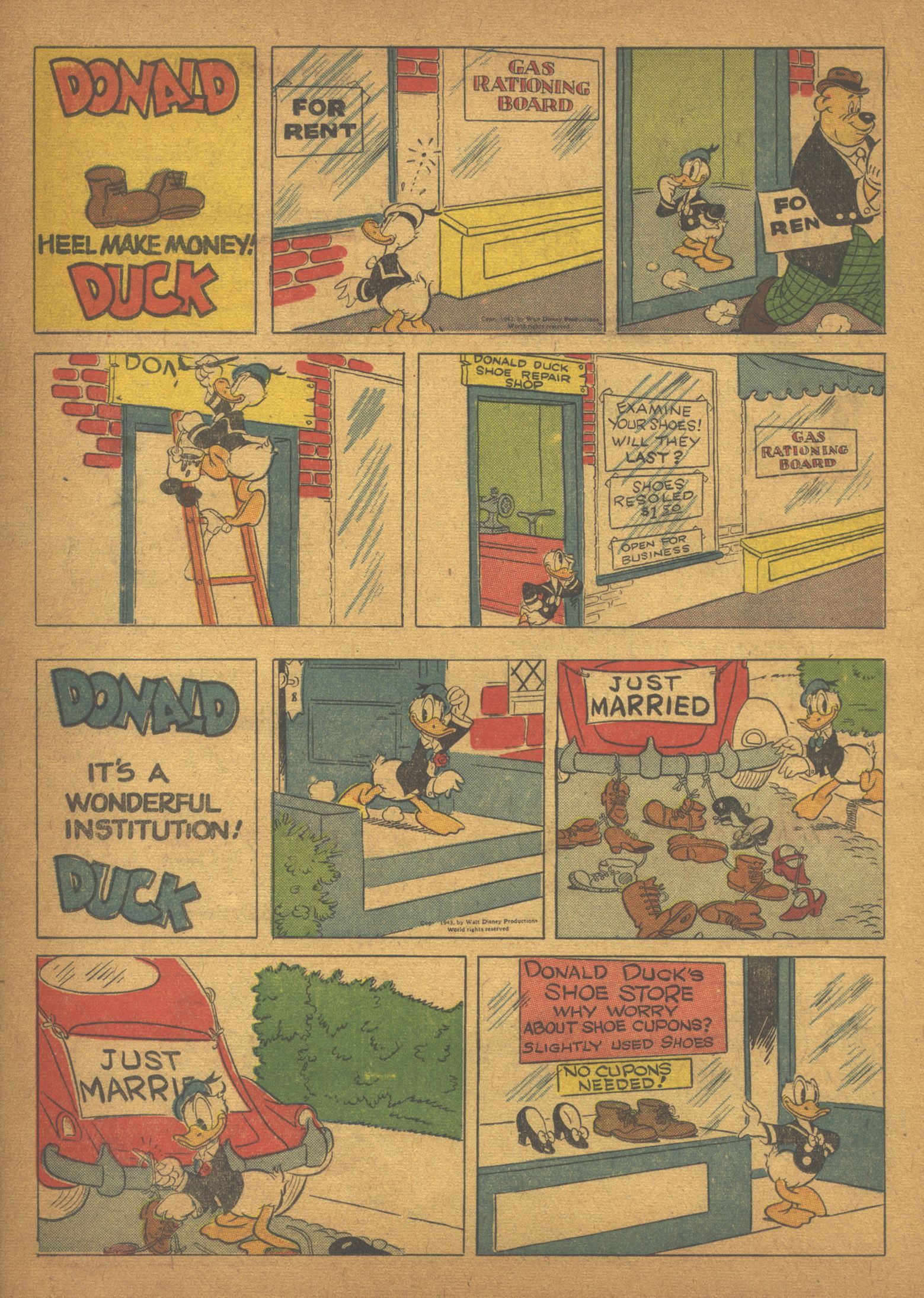 Read online Walt Disney's Comics and Stories comic -  Issue #43 - 36