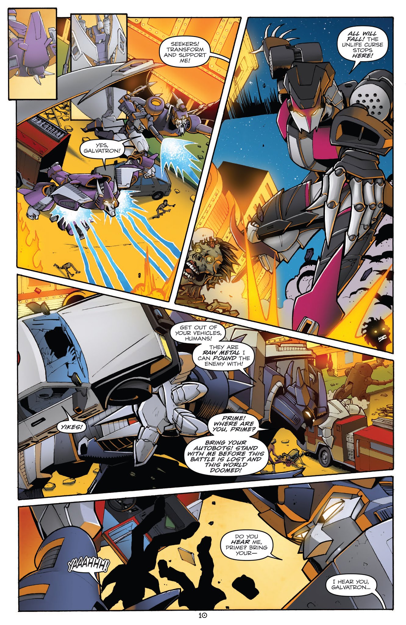 Read online Transformers: The IDW Collection comic -  Issue # TPB 7 (Part 1) - 10