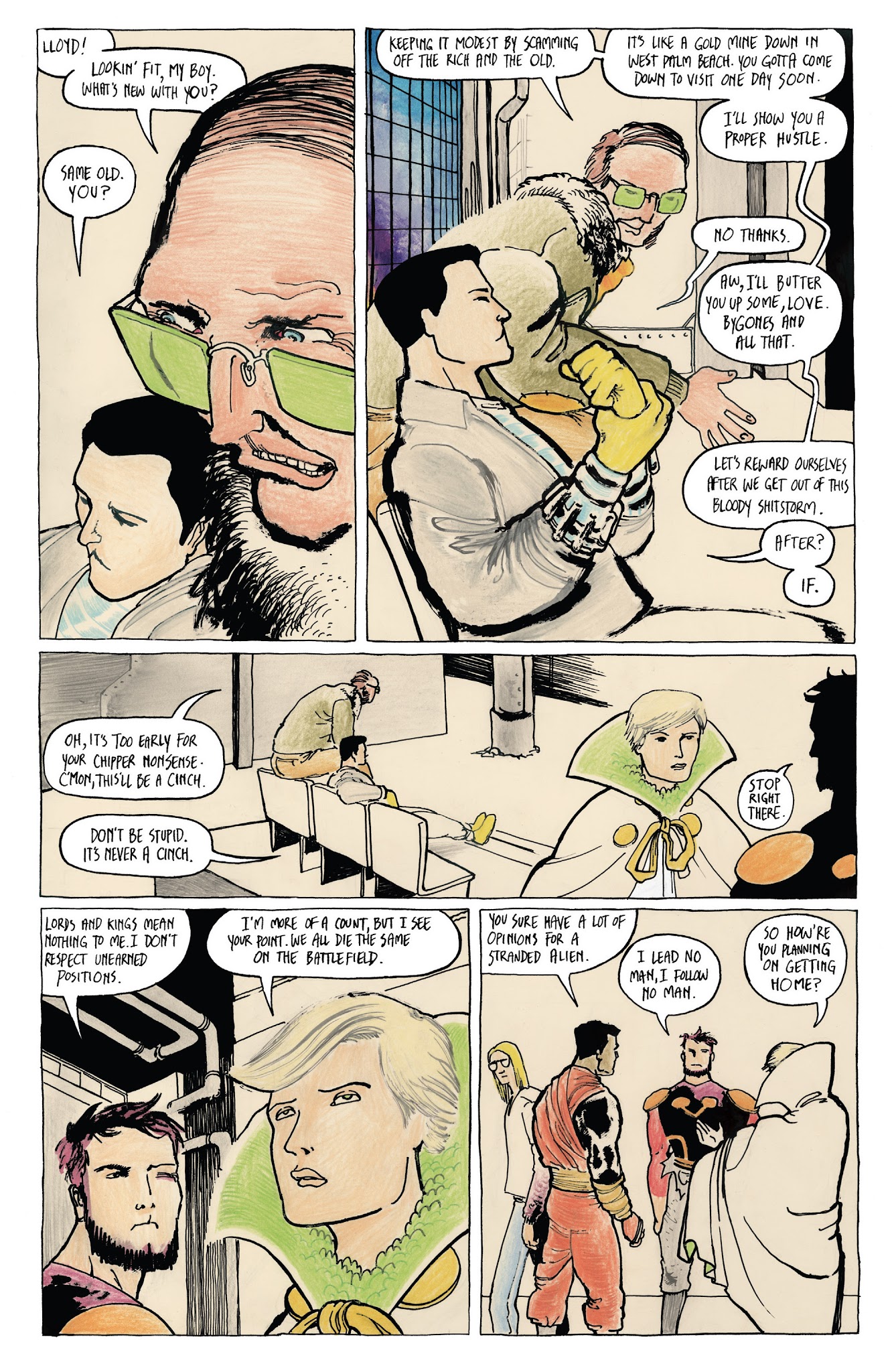 Read online Copra comic -  Issue #4 - 5