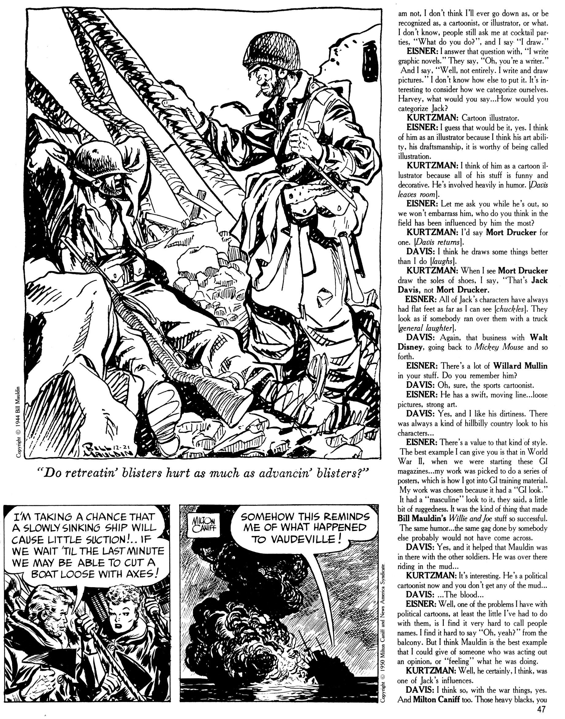 Read online Will Eisner's Quarterly comic -  Issue #6 - 49