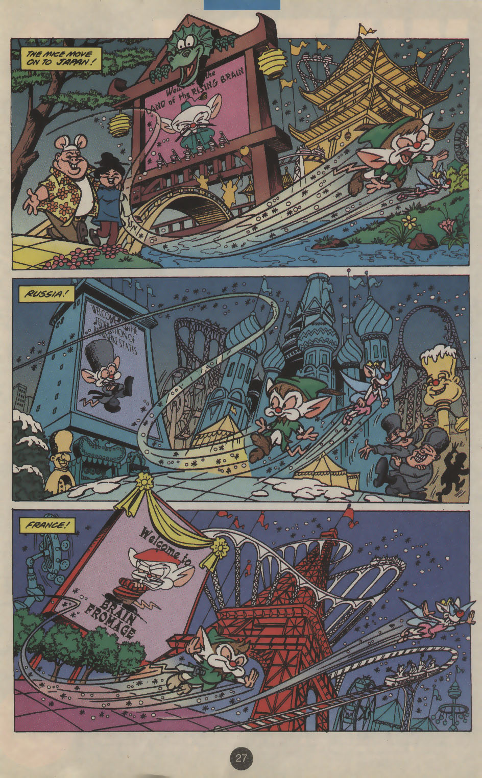 Read online Pinky and The Brain comic -  Issue #13 - 21