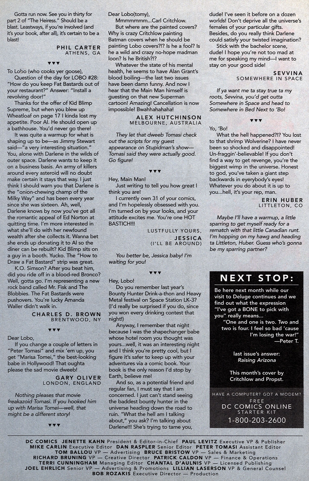 Read online Lobo (1993) comic -  Issue #32 - 24