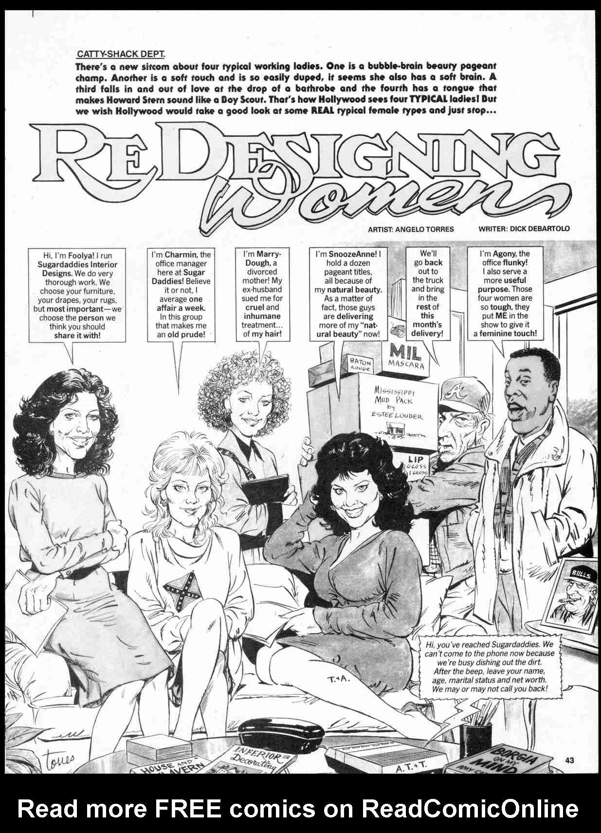 Read online MAD comic -  Issue #279 - 45