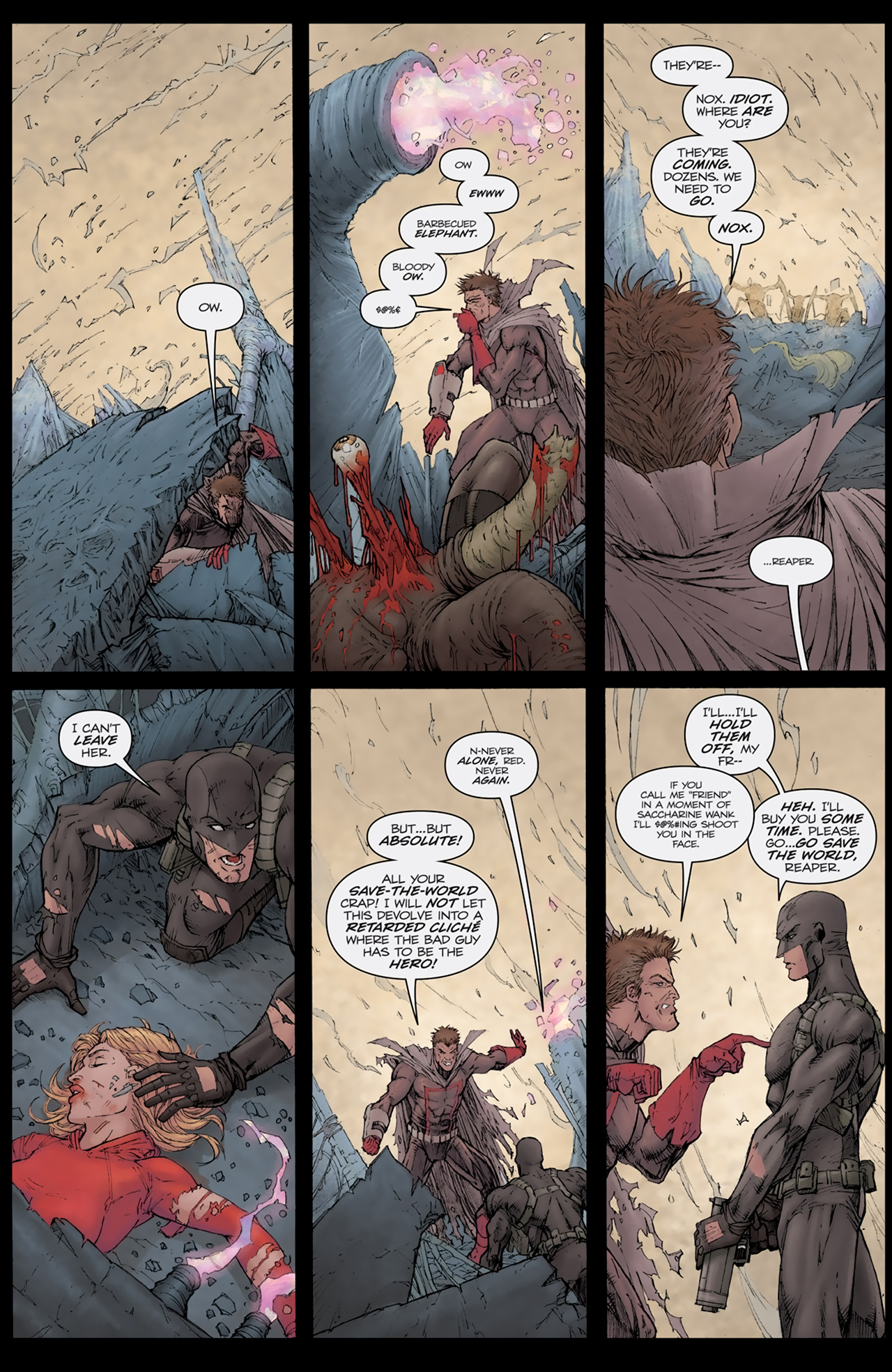 Read online Extermination comic -  Issue #6 - 26