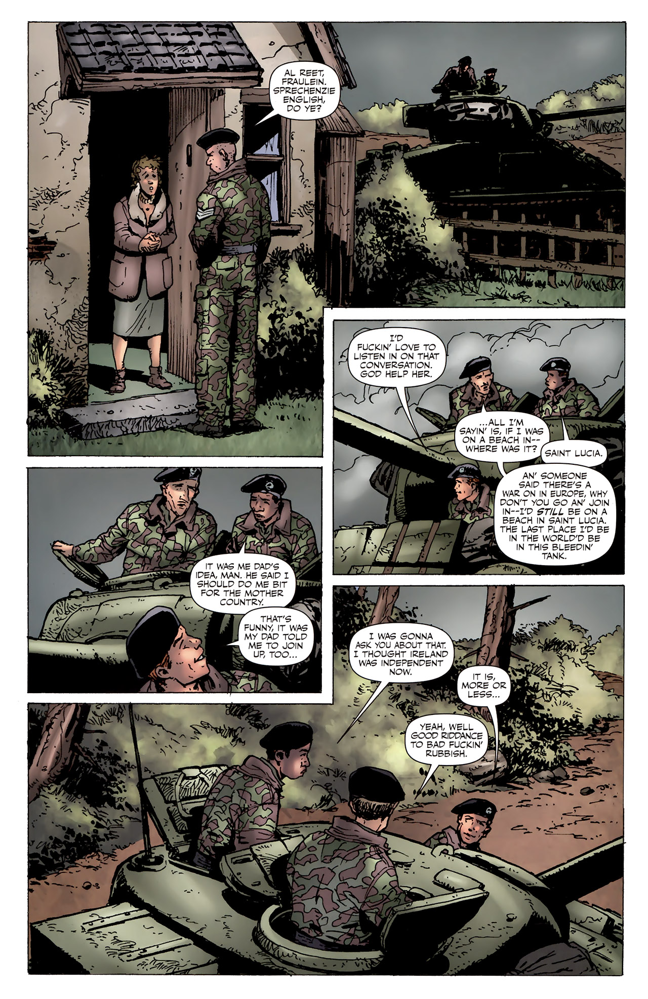 Read online Battlefields (2010) comic -  Issue #5 - 7