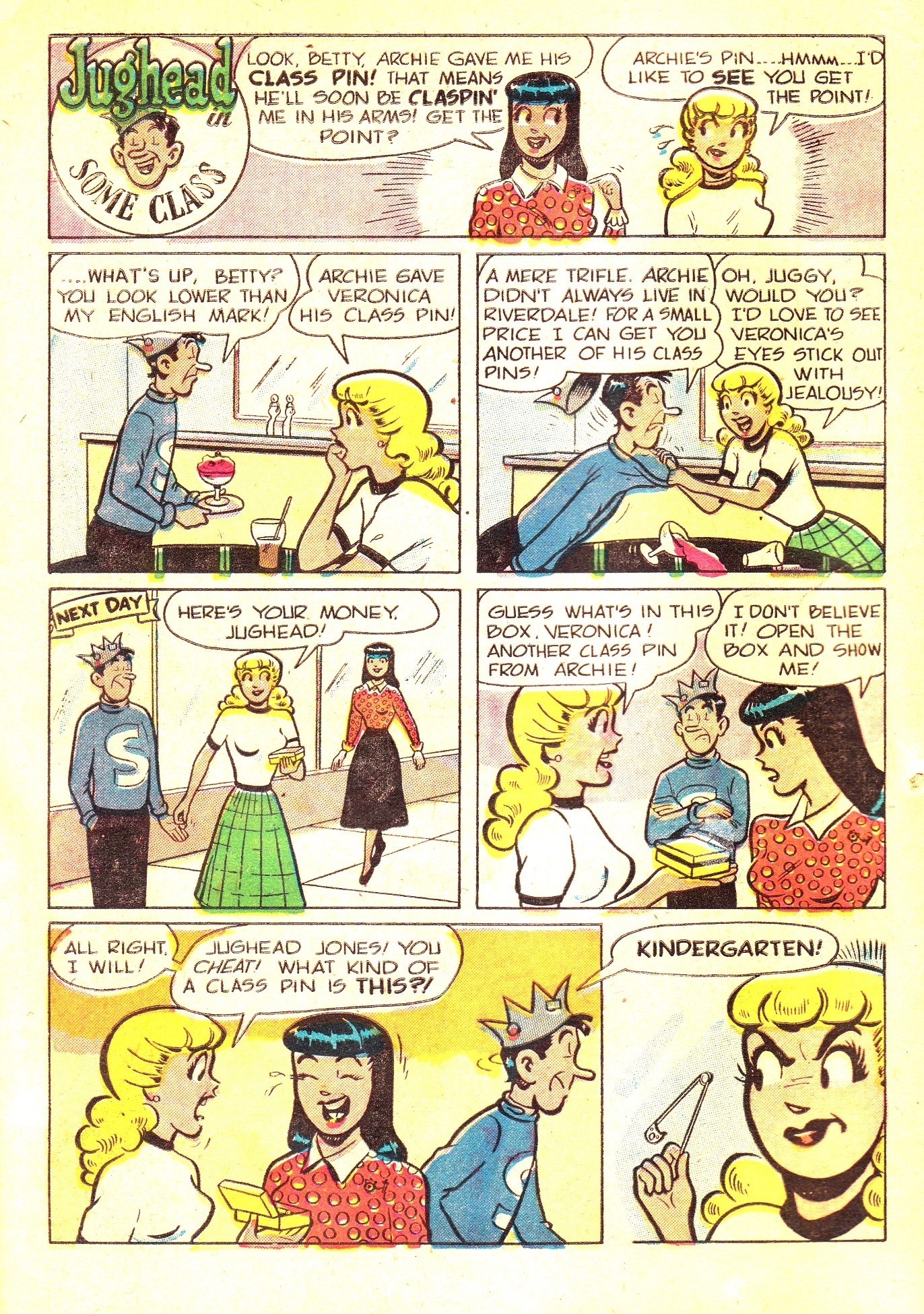 Read online Archie's Pal Jughead comic -  Issue #23 - 6