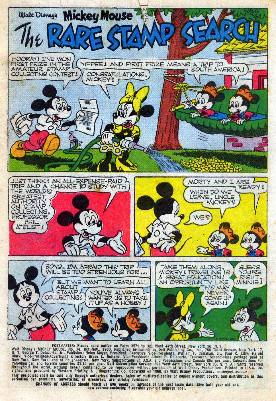 Read online Walt Disney's Mickey Mouse comic -  Issue #74 - 2