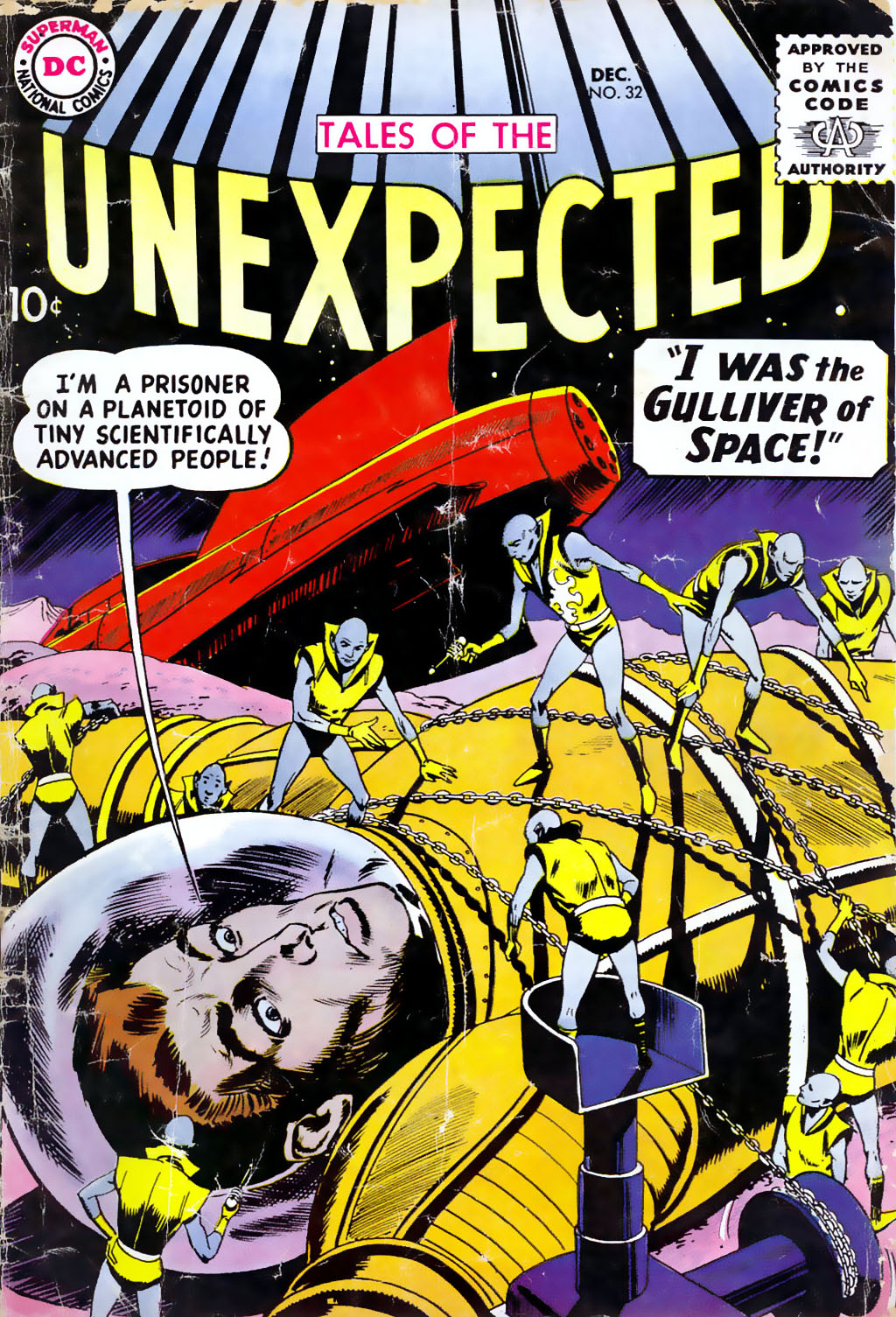 Read online Tales of the Unexpected comic -  Issue #32 - 1