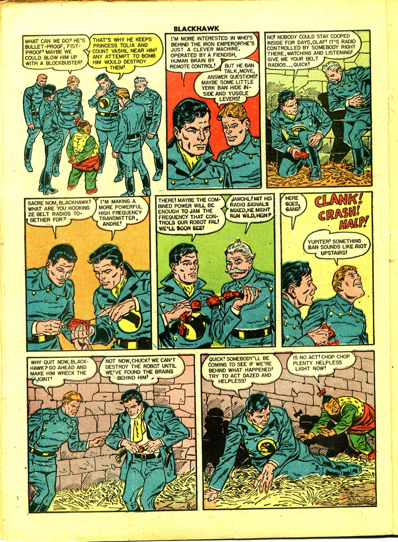 Read online Blackhawk (1957) comic -  Issue #42 - 10