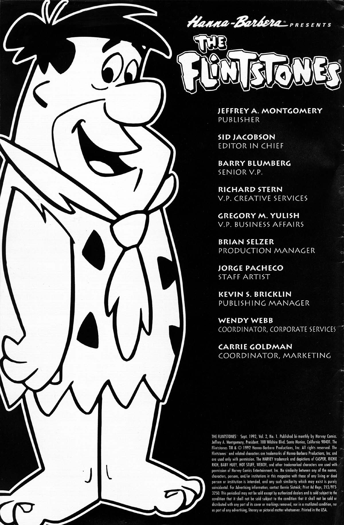 Read online The Flintstones (1992) comic -  Issue #1 - 2