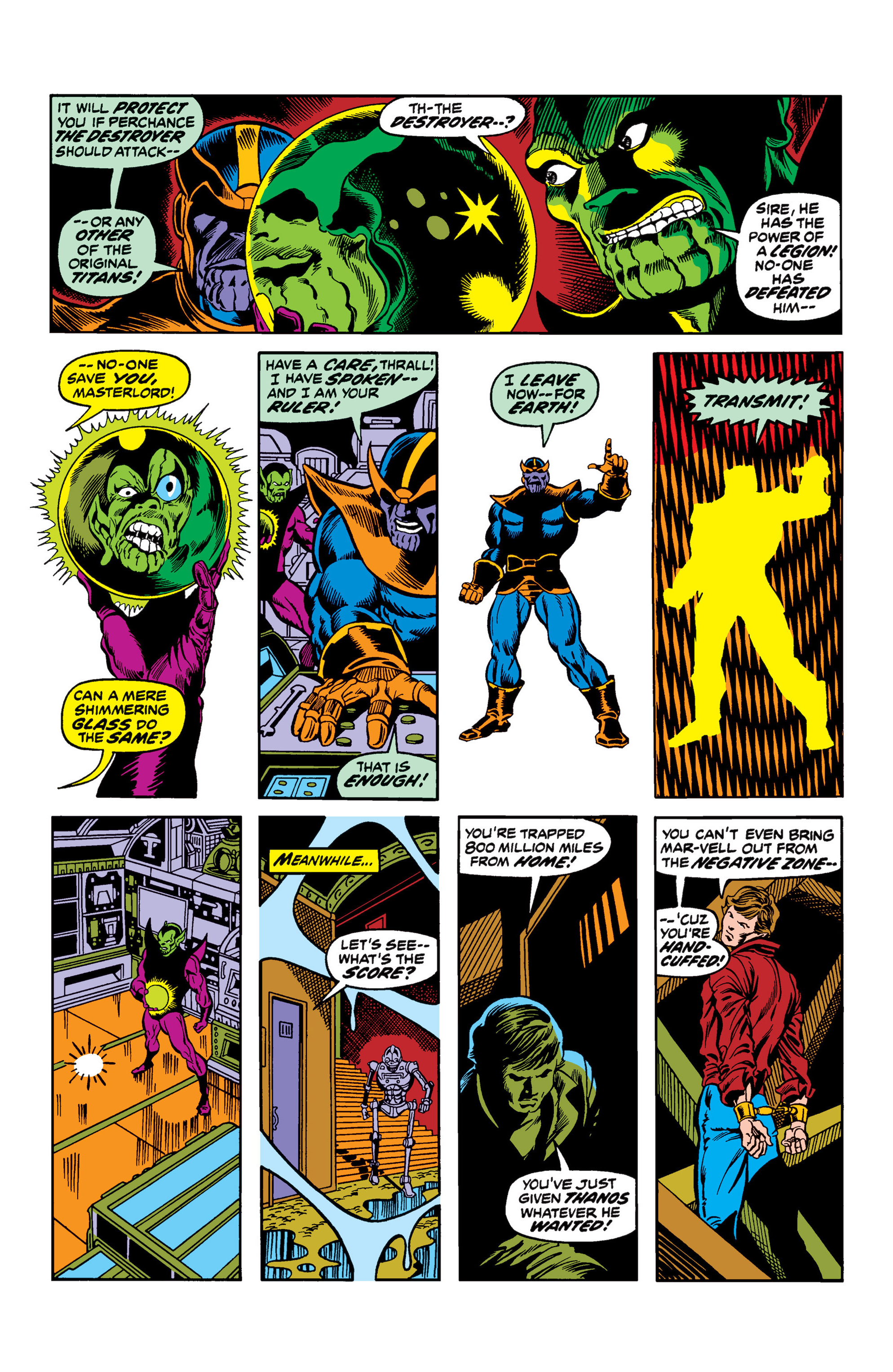 Read online Captain Marvel by Jim Starlin comic -  Issue # TPB (Part 1) - 75