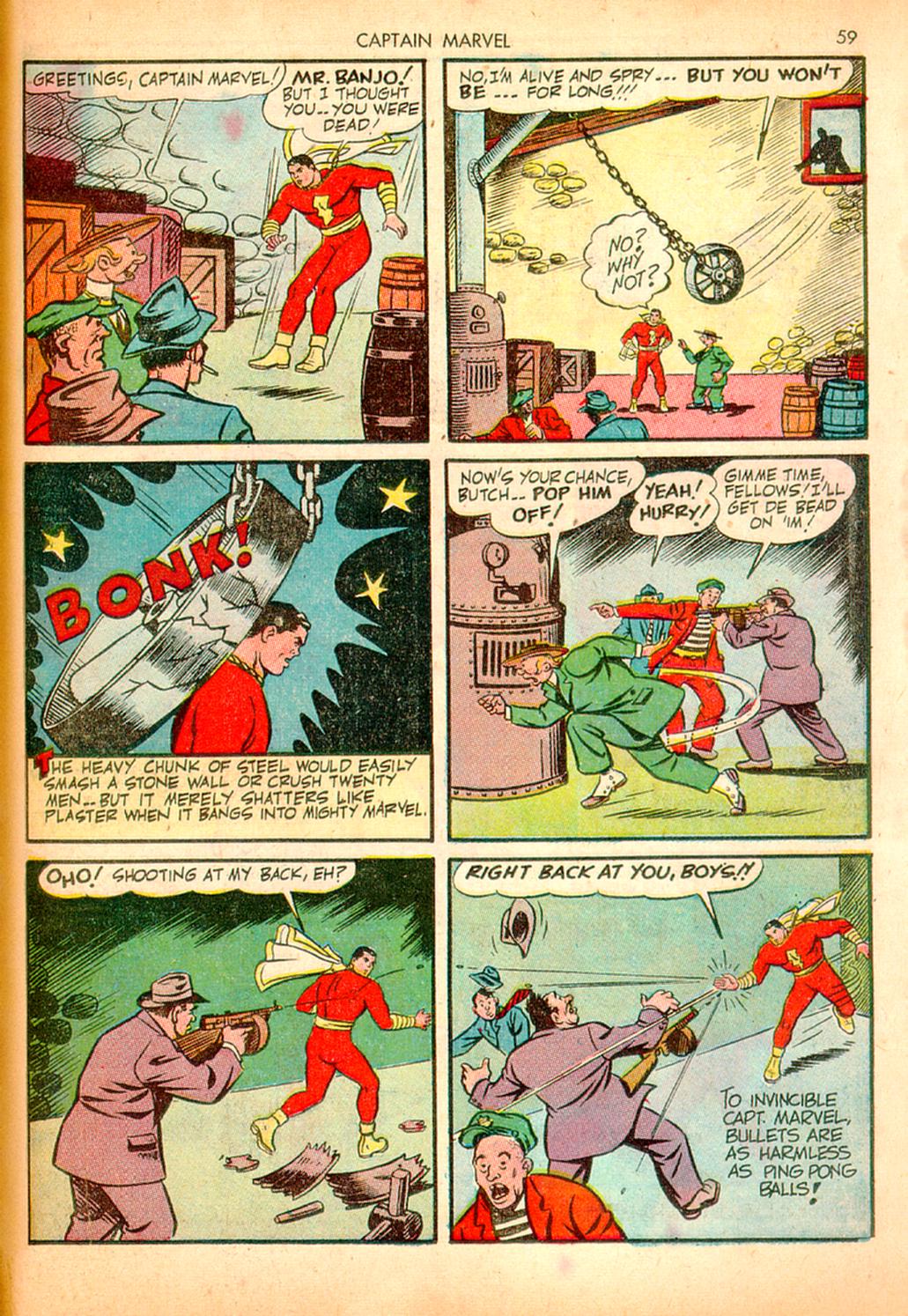 Read online Captain Marvel Adventures comic -  Issue #10 - 59