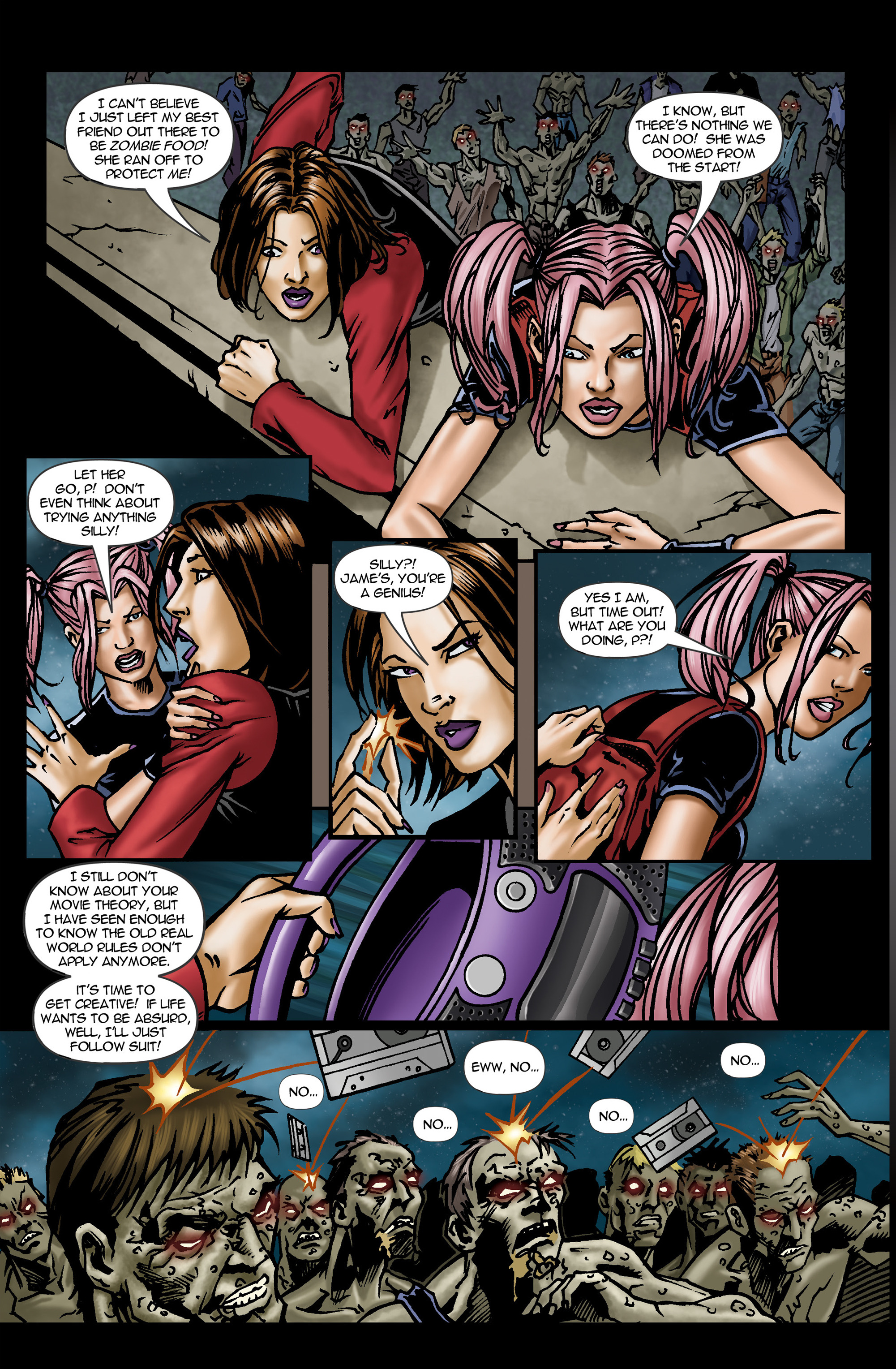 Read online Chaos Campus: Sorority Girls Vs. Zombies comic -  Issue #2 - 18