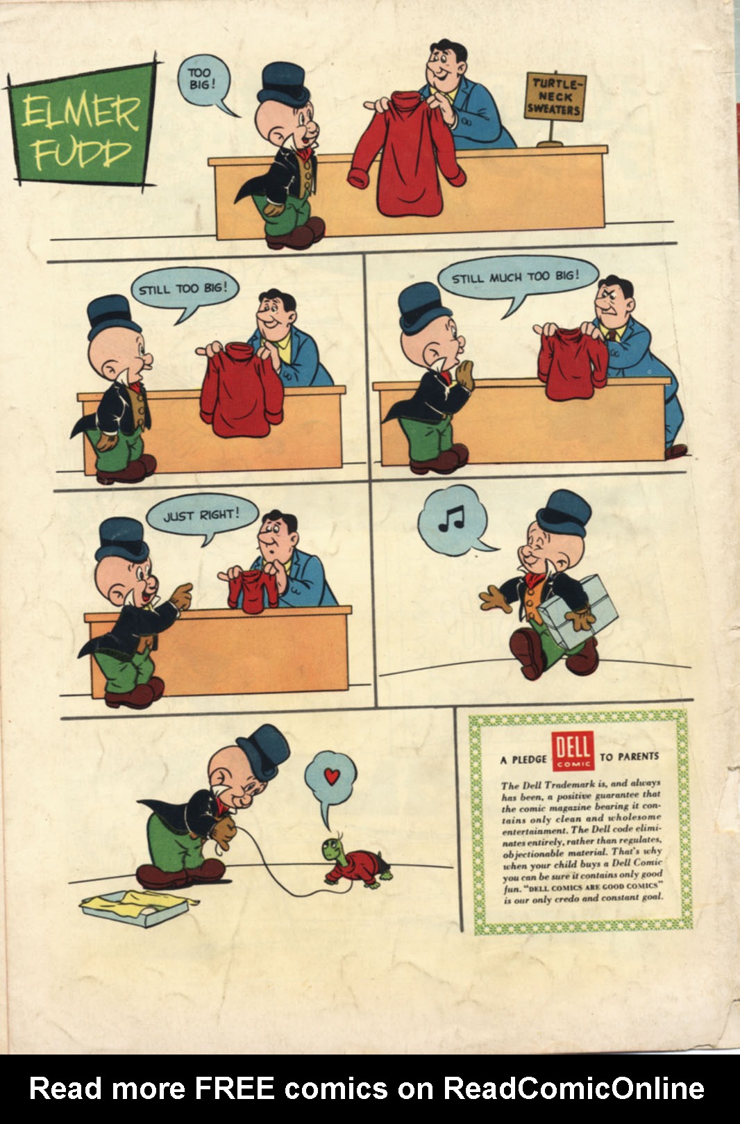 Read online Four Color Comics comic -  Issue #783 - 36