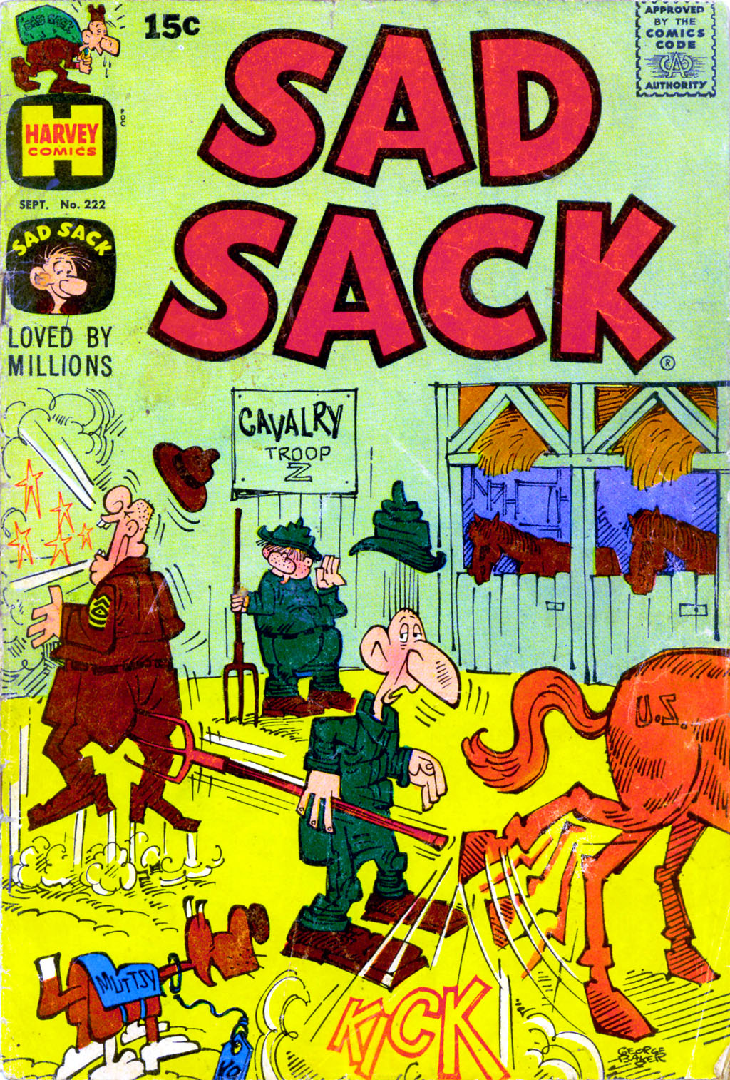 Read online Sad Sack comic -  Issue #222 - 1