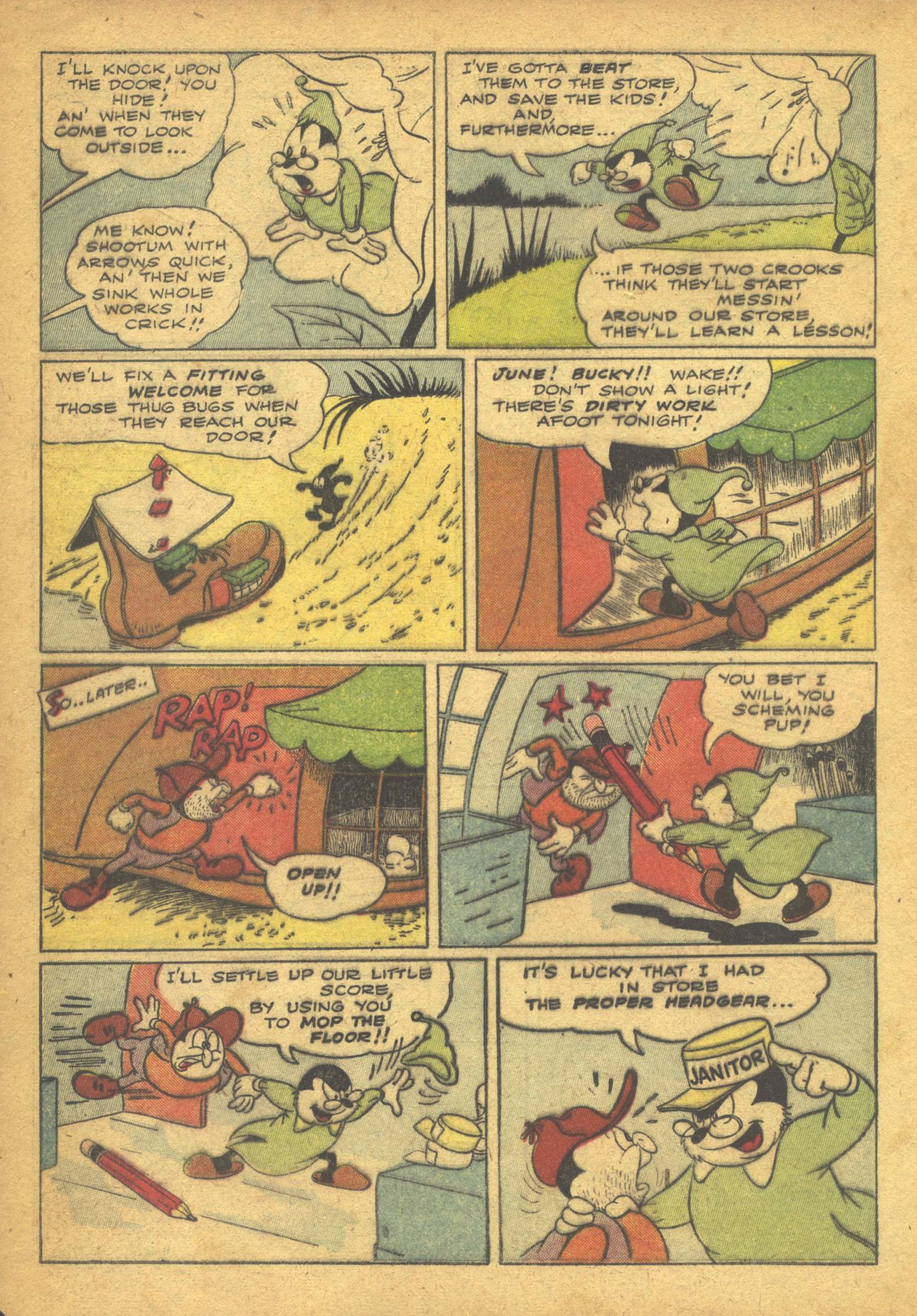 Read online Walt Disney's Comics and Stories comic -  Issue #66 - 18