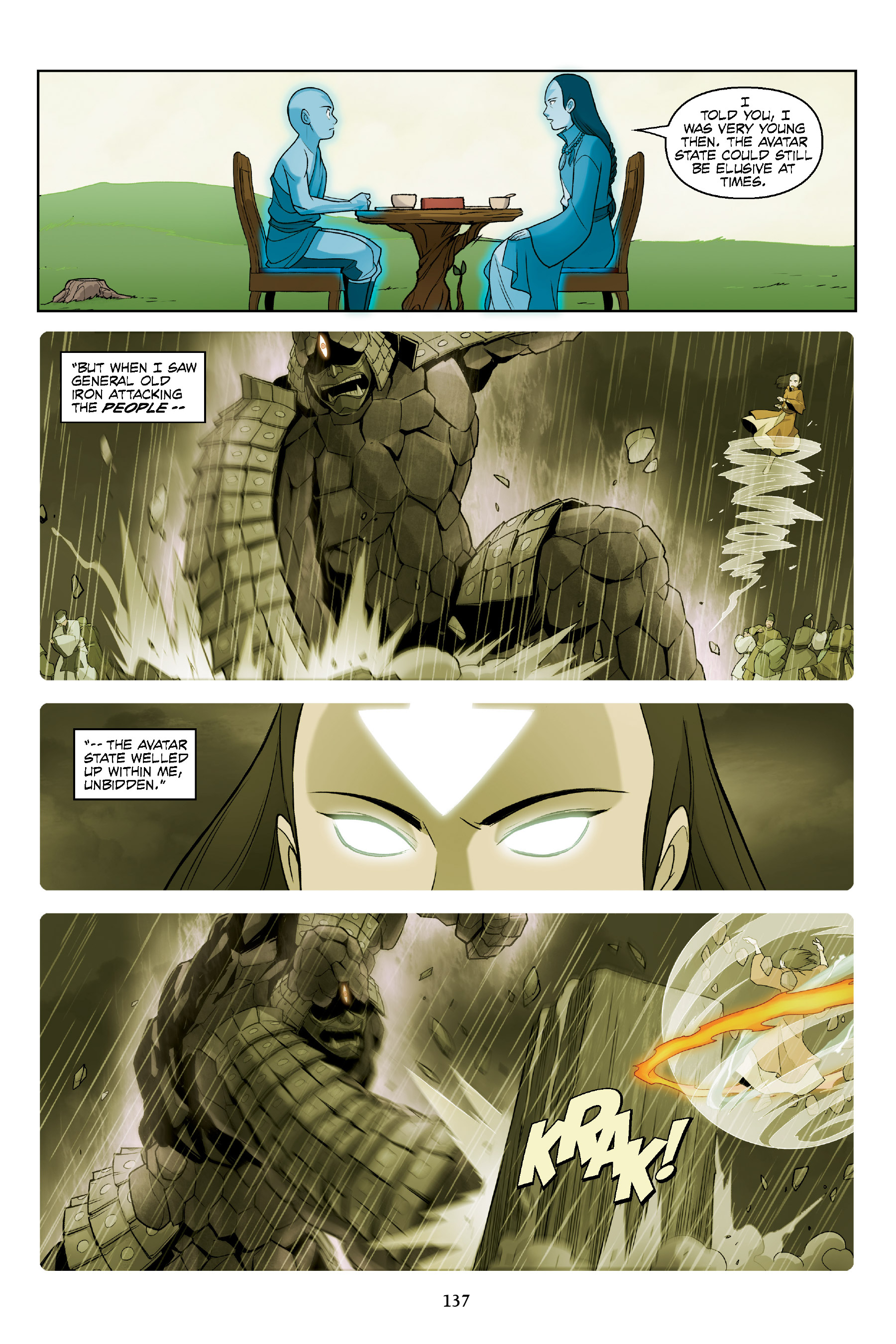 Read online Nickelodeon Avatar: The Last Airbender - The Rift comic -  Issue # _Omnibus (Part 2) - 37