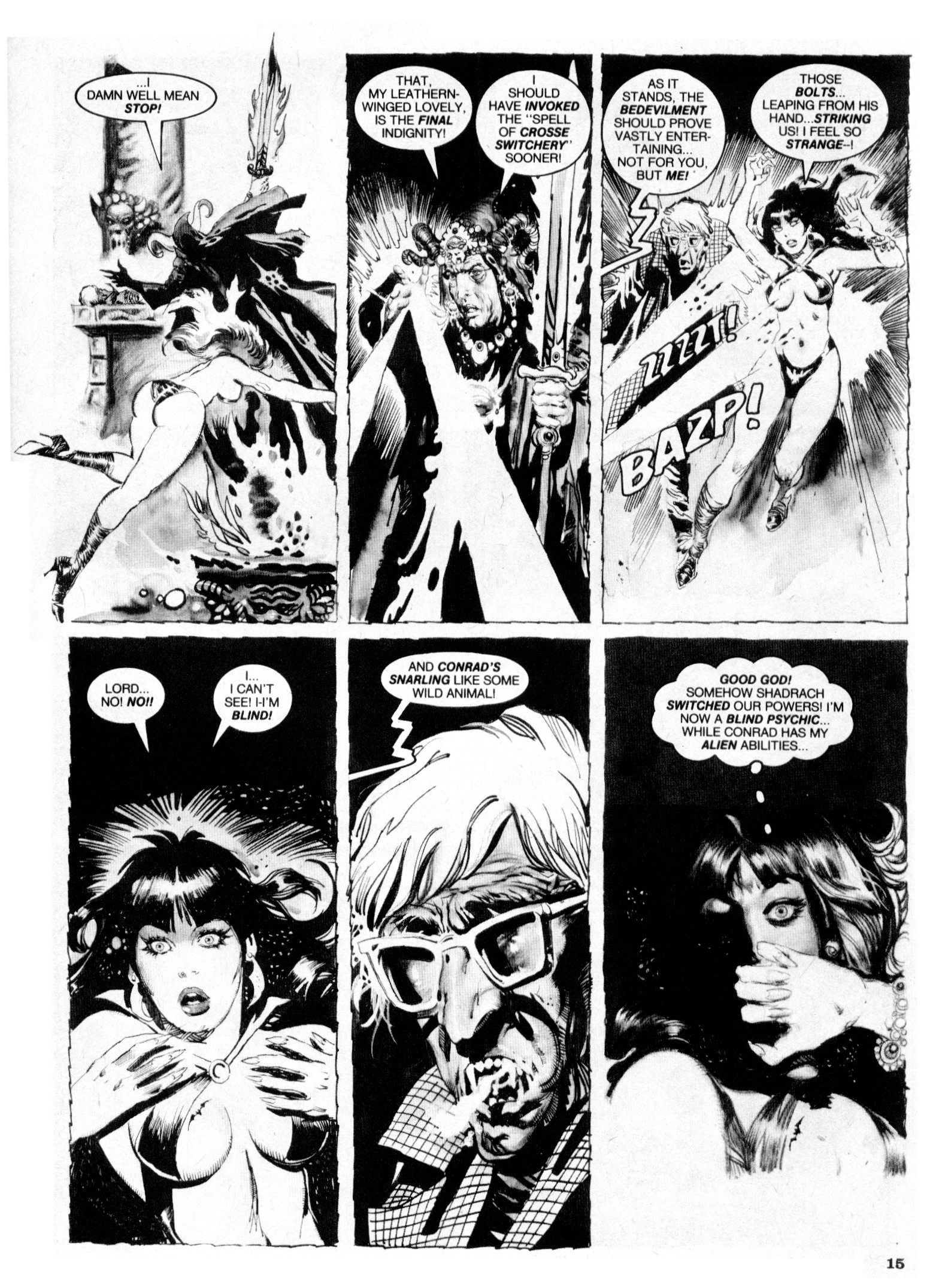 Read online Vampirella (1969) comic -  Issue #99 - 15