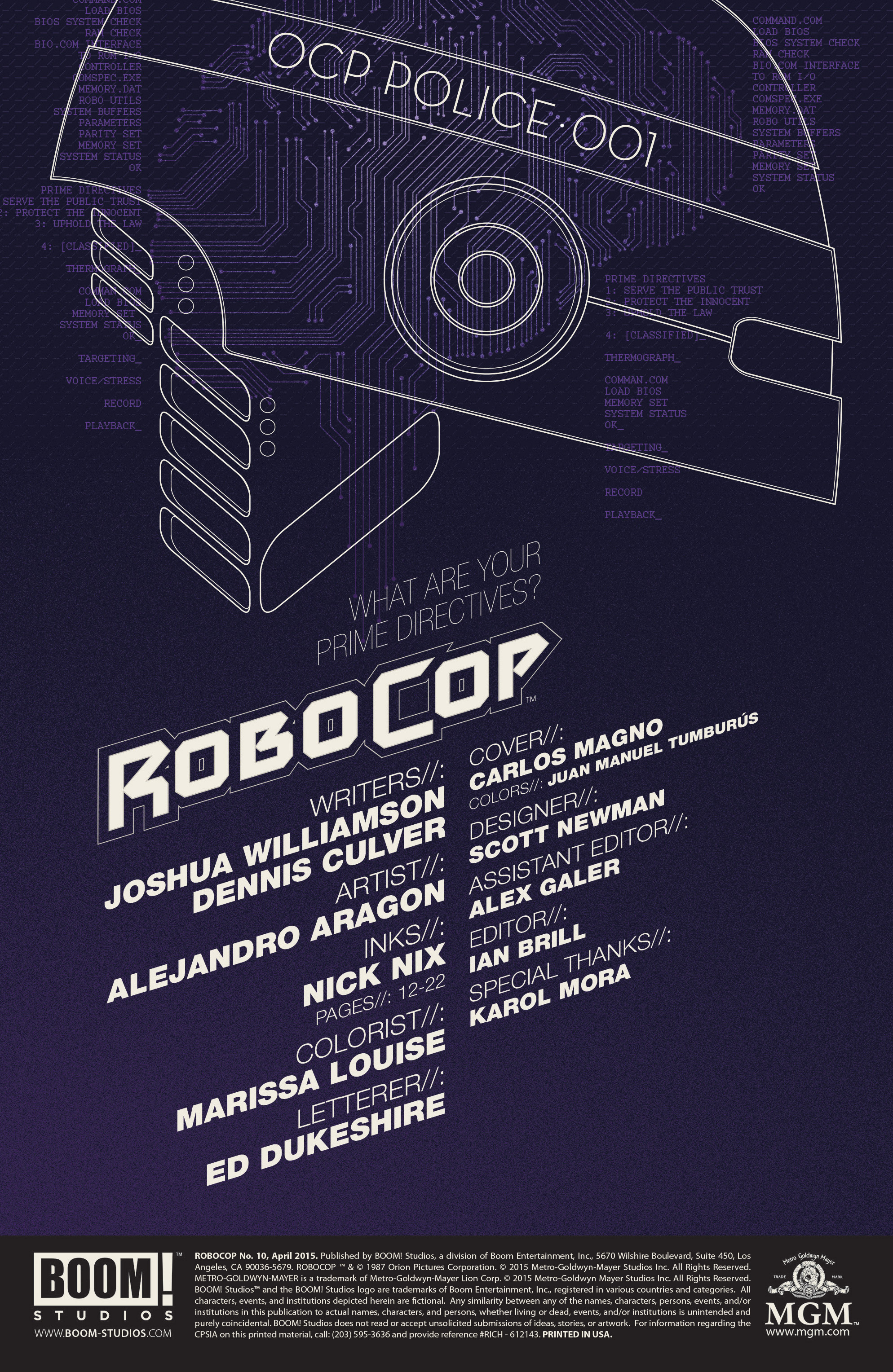 Read online RoboCop (2014) comic -  Issue #10 - 2