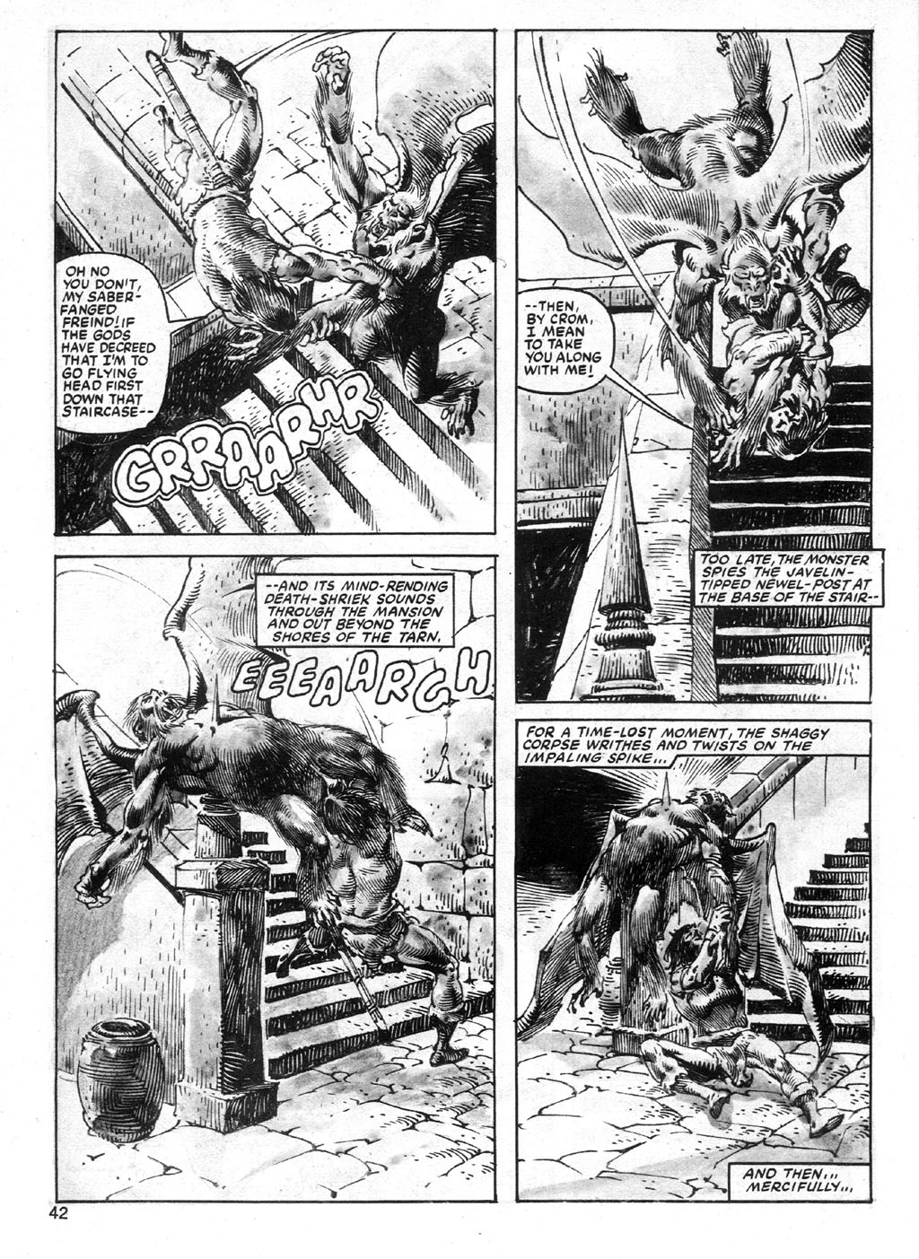 Read online The Savage Sword Of Conan comic -  Issue #96 - 42