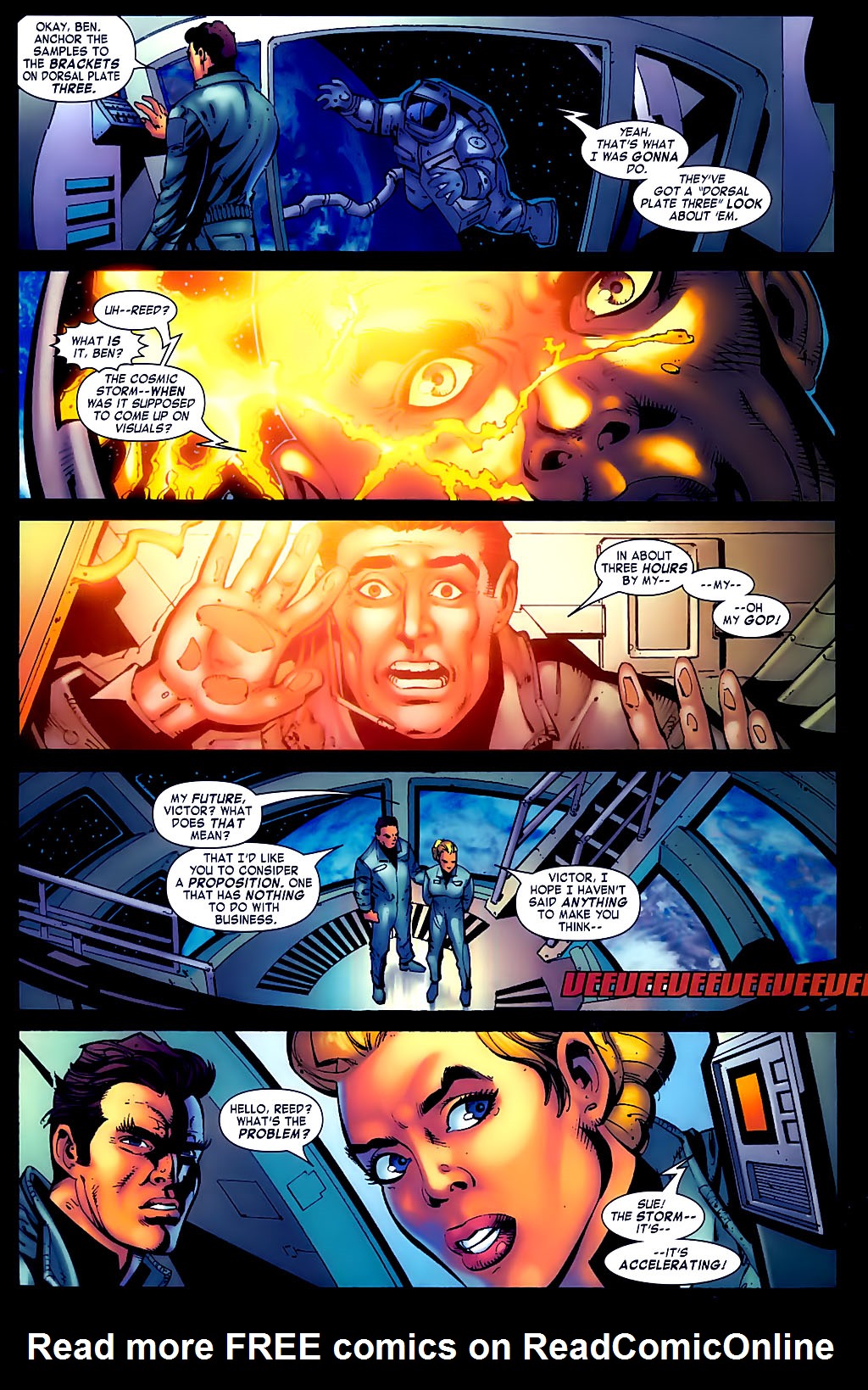 Read online Fantastic Four Movie adaptation comic -  Issue # Full - 10